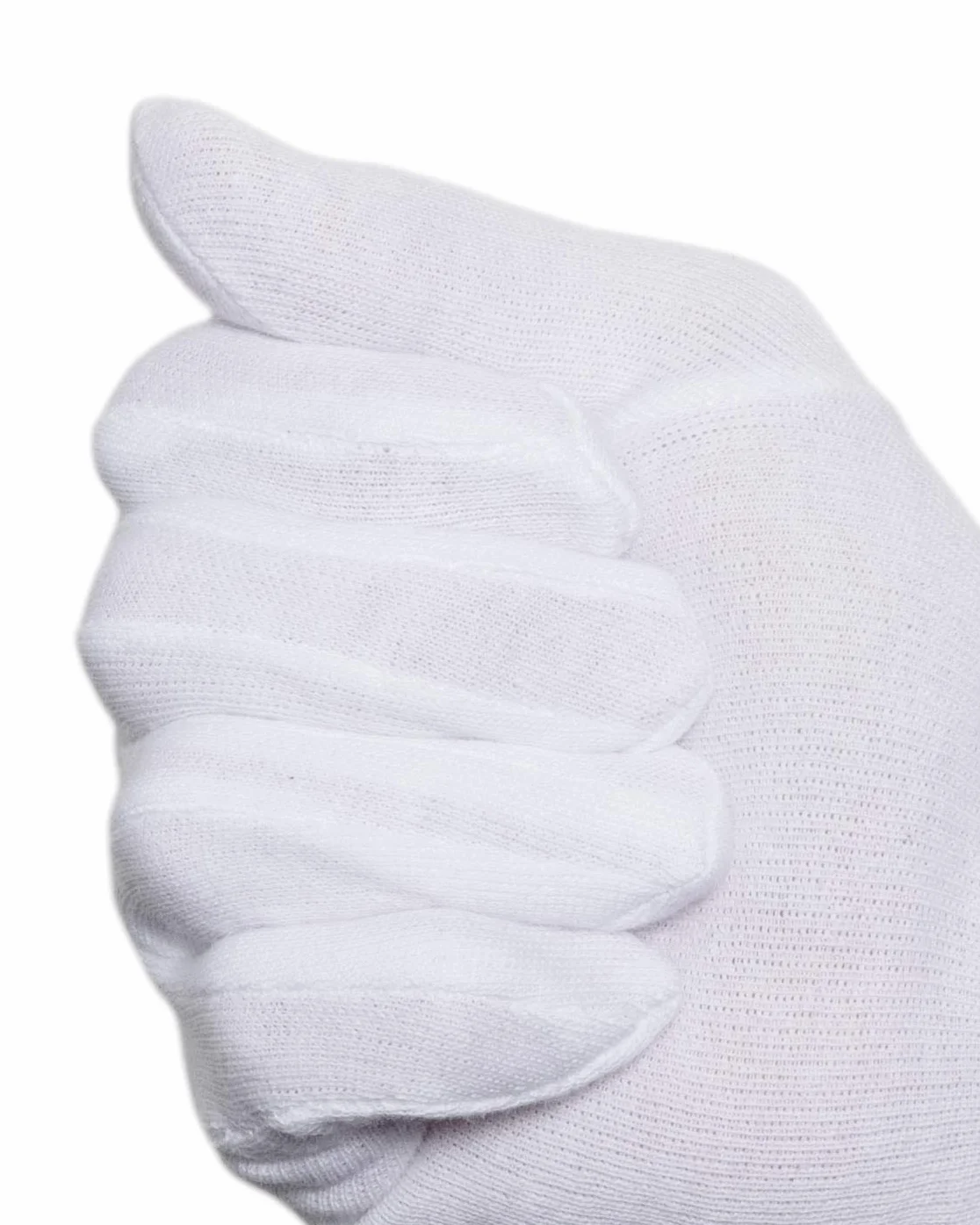 Guantes de algodón de doble capa para personas alérgicas, protección y confort