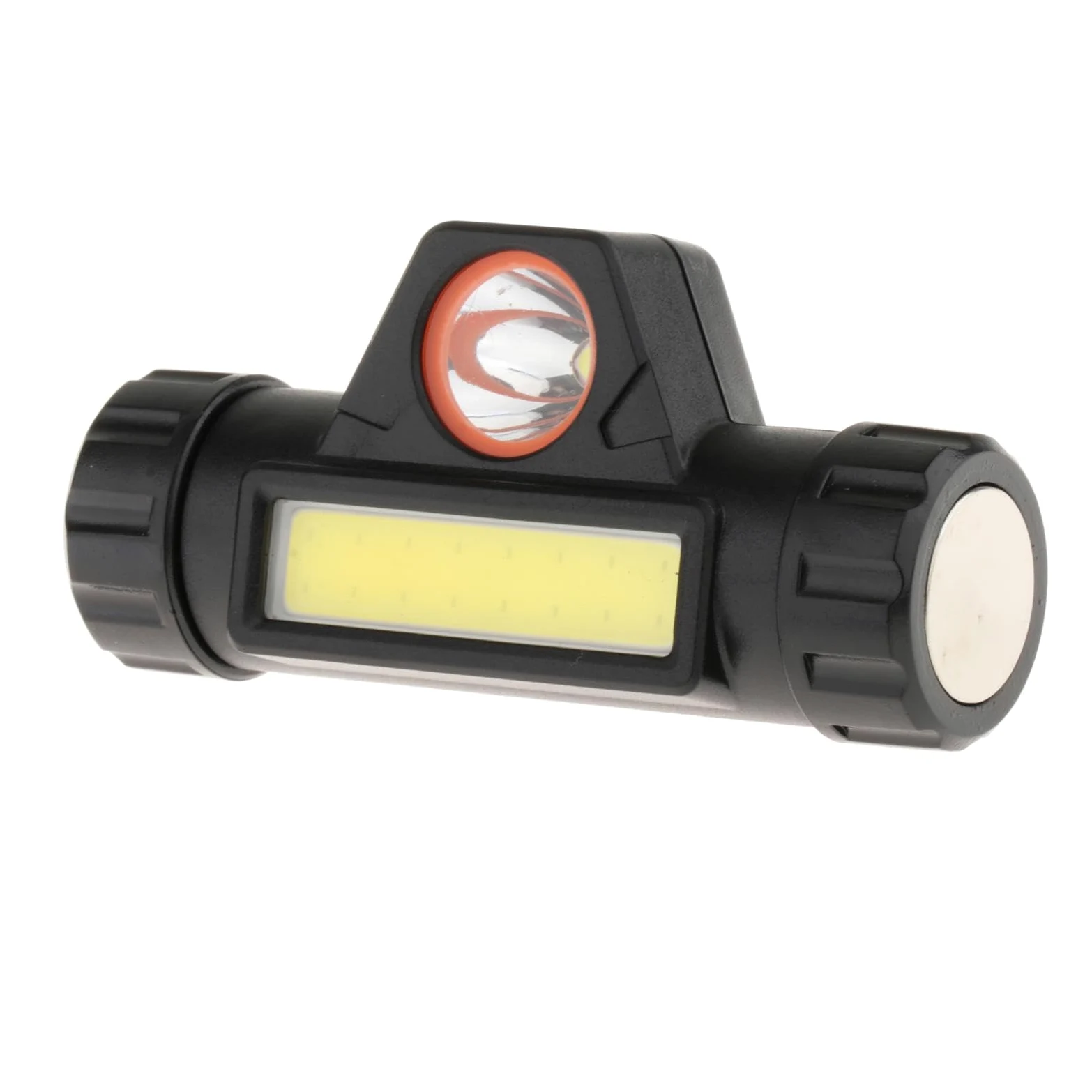 Colcolo Faro para casco de soldadura, linterna con soporte, luz de trabajo recargable, luz fuerte, vista panorámica, soporte para cabeza multifuncional