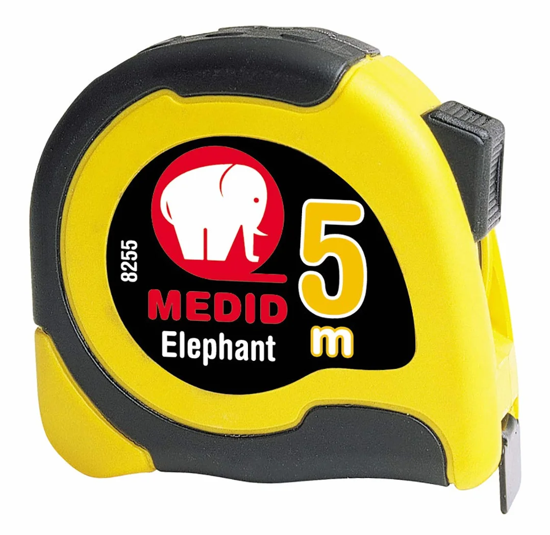 Medid 8255 - Flexómetro bimaterial cinta nylon coated 5mx25mm