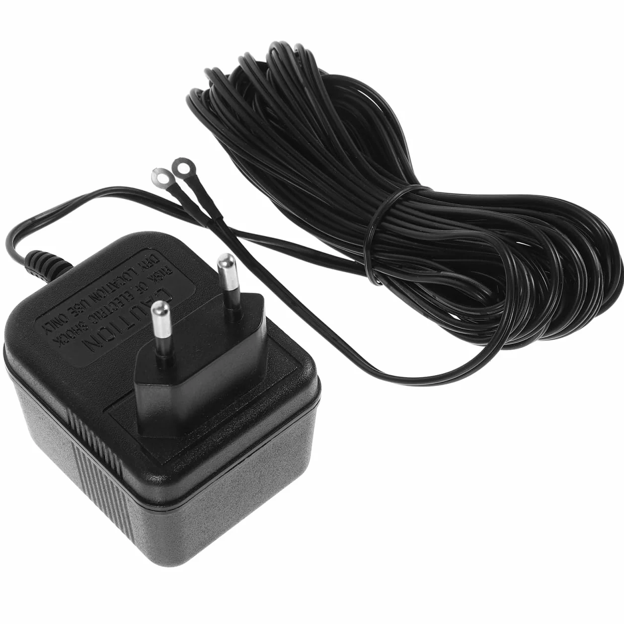 Housoutil Adaptador de Timbre Compatible Cable Largo para Uso Doméstico Plástico Negro, 24v500mah y Diseño Elegante Sistemas de Timbre Video