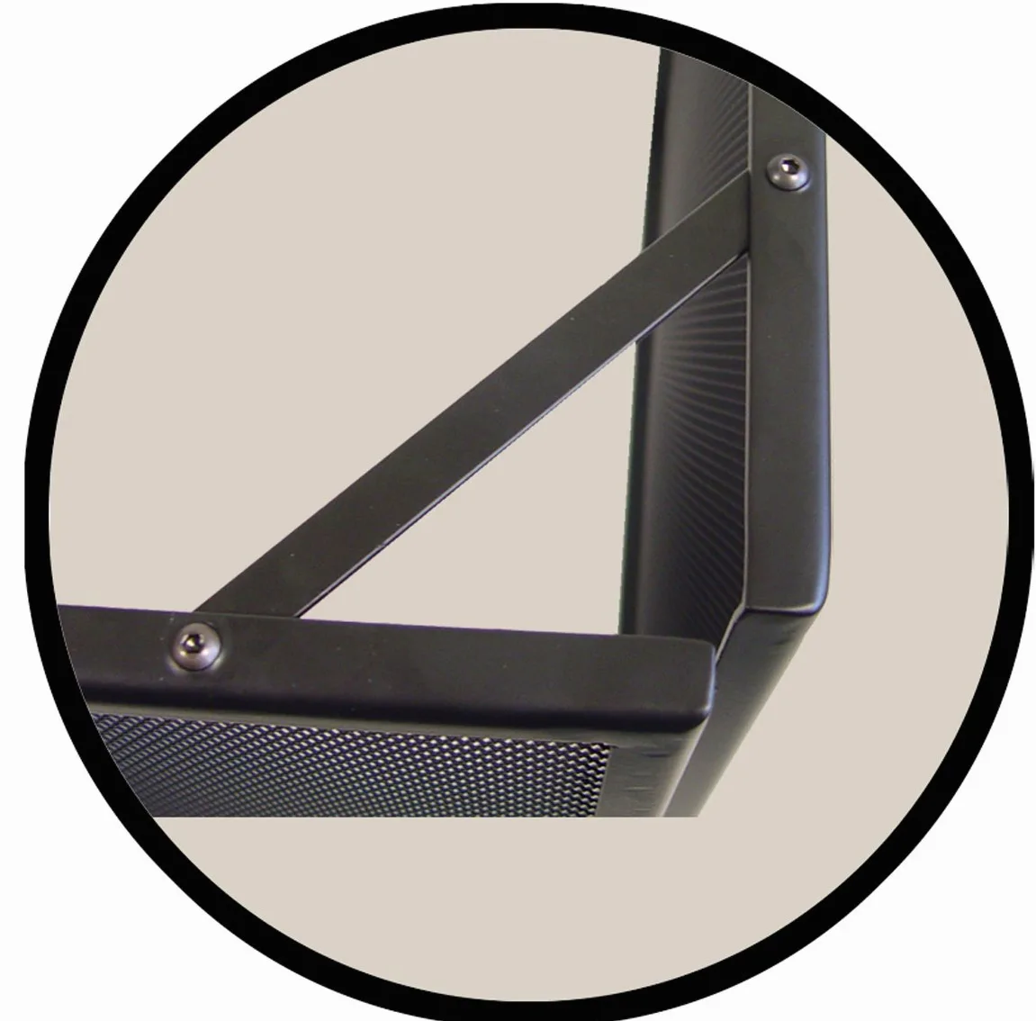 Imex El Zorro – Protector Estufa Pellet | 67x60x71 cm | Estructura Metálica de Tres Cuerpos Resistente al Calor | Ideal para Proteger Niños, Mascotas y Evitar Chispas