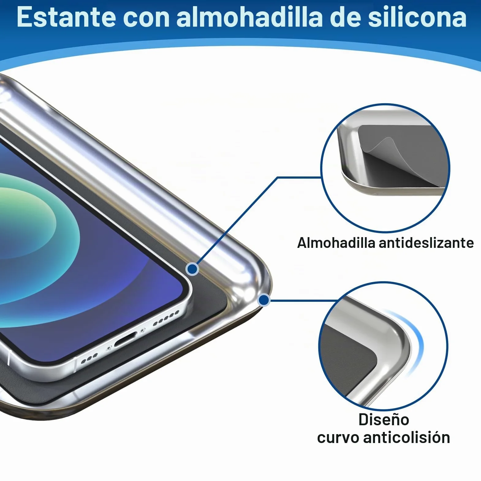 Portarrollos de Papel higiénico Independiente con Estante Superior, Capacidad para 4 Rollos, dispensador de Papel higiénico de baño de Acero Inoxidable, Plata