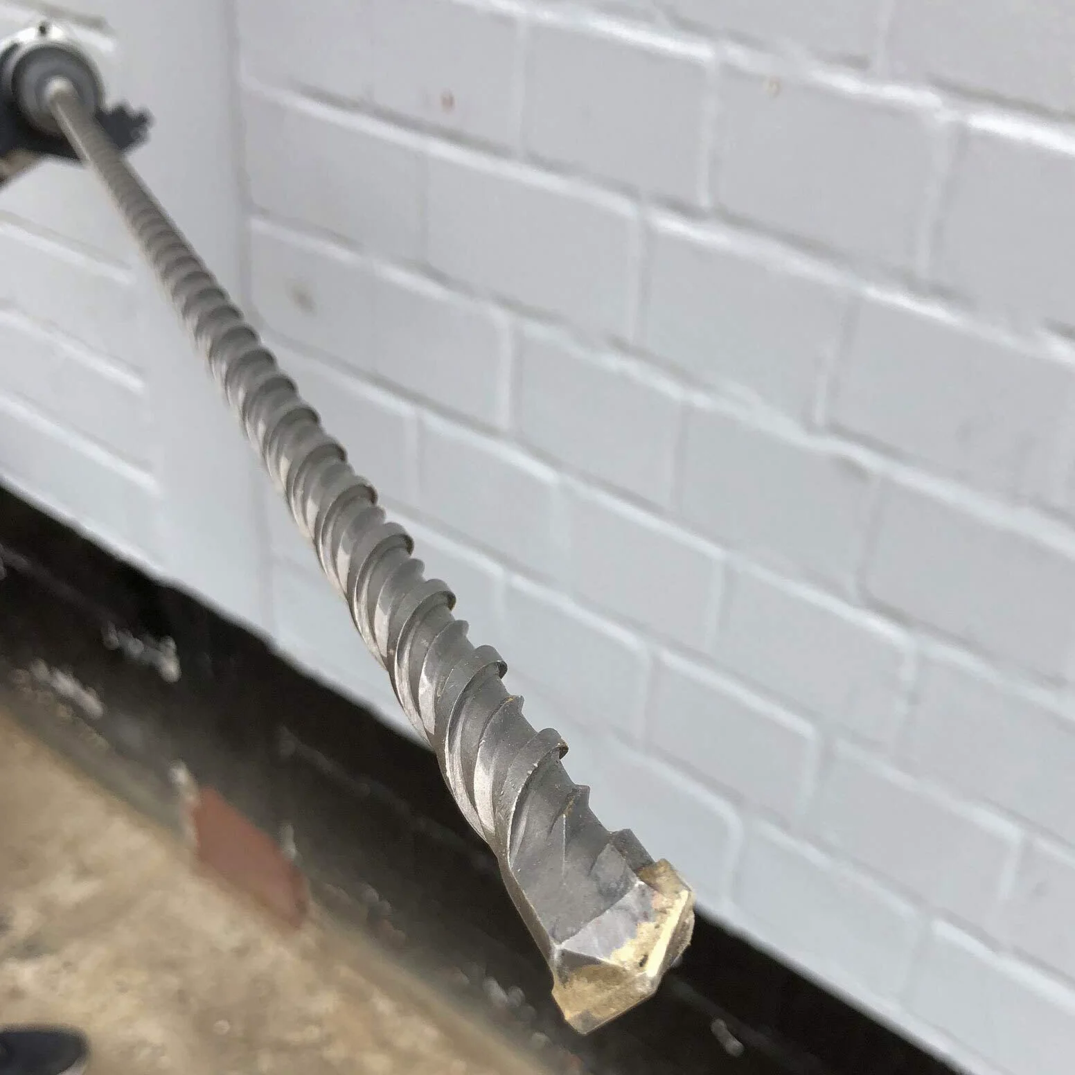 SDS - Broca de 1000 mm de diámetro, 16 mm de diámetro, para portabrocas SDS Plus, broca para piedra y hormigón, 1 m