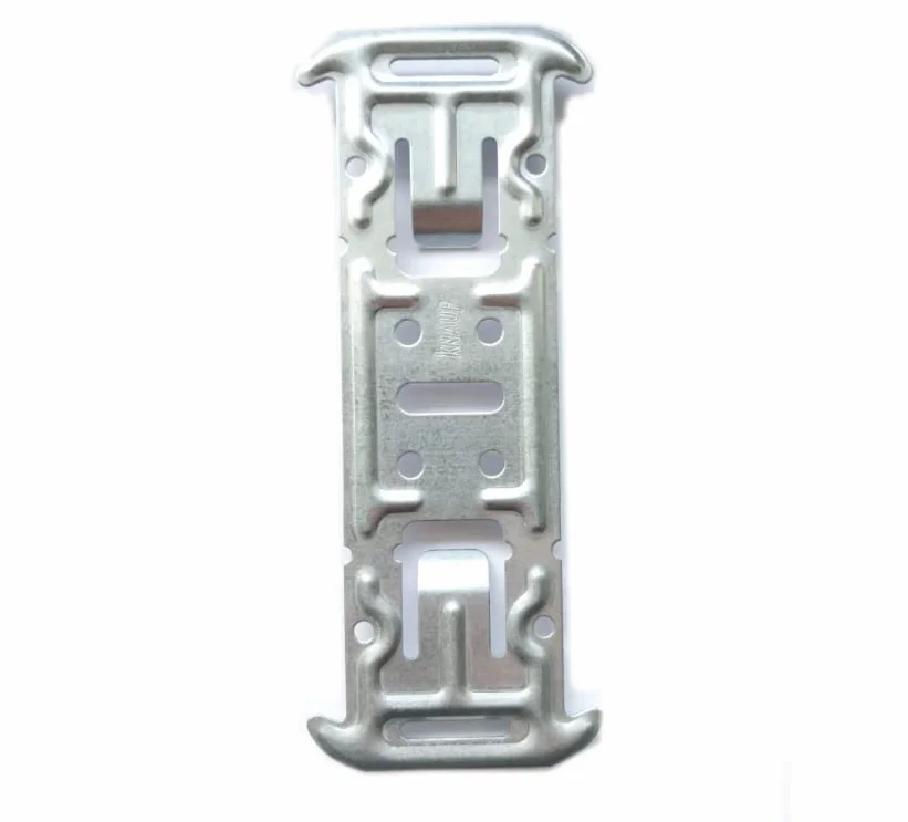Knauf Conector en cruz para perfiles de CD 60/27, 50 unidades, color negro, metal, montaje en techo