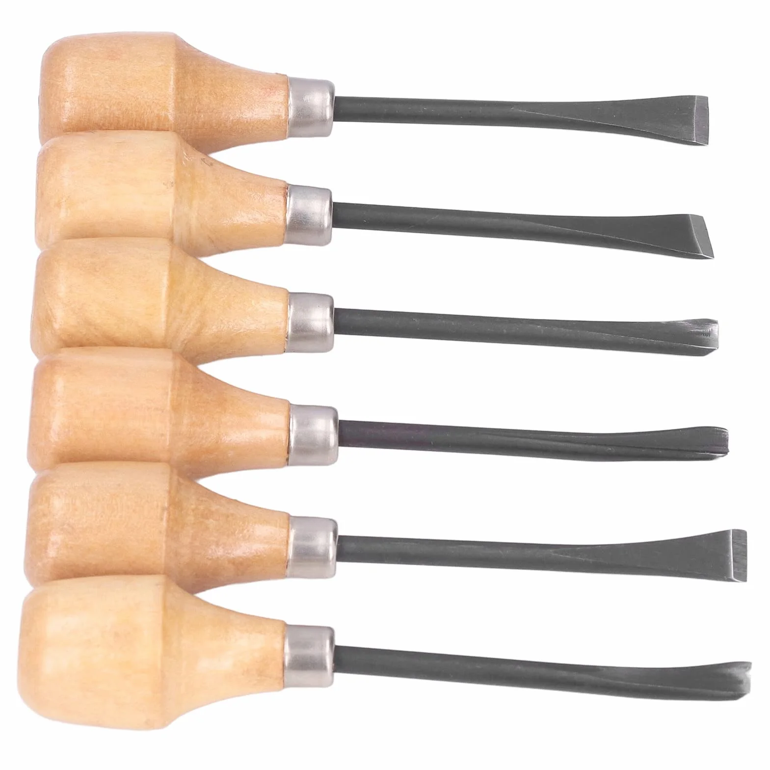 Juego de Cinceles para Tallar Madera, Herramientas Manuales para Escultura, Cuchillo con Mango