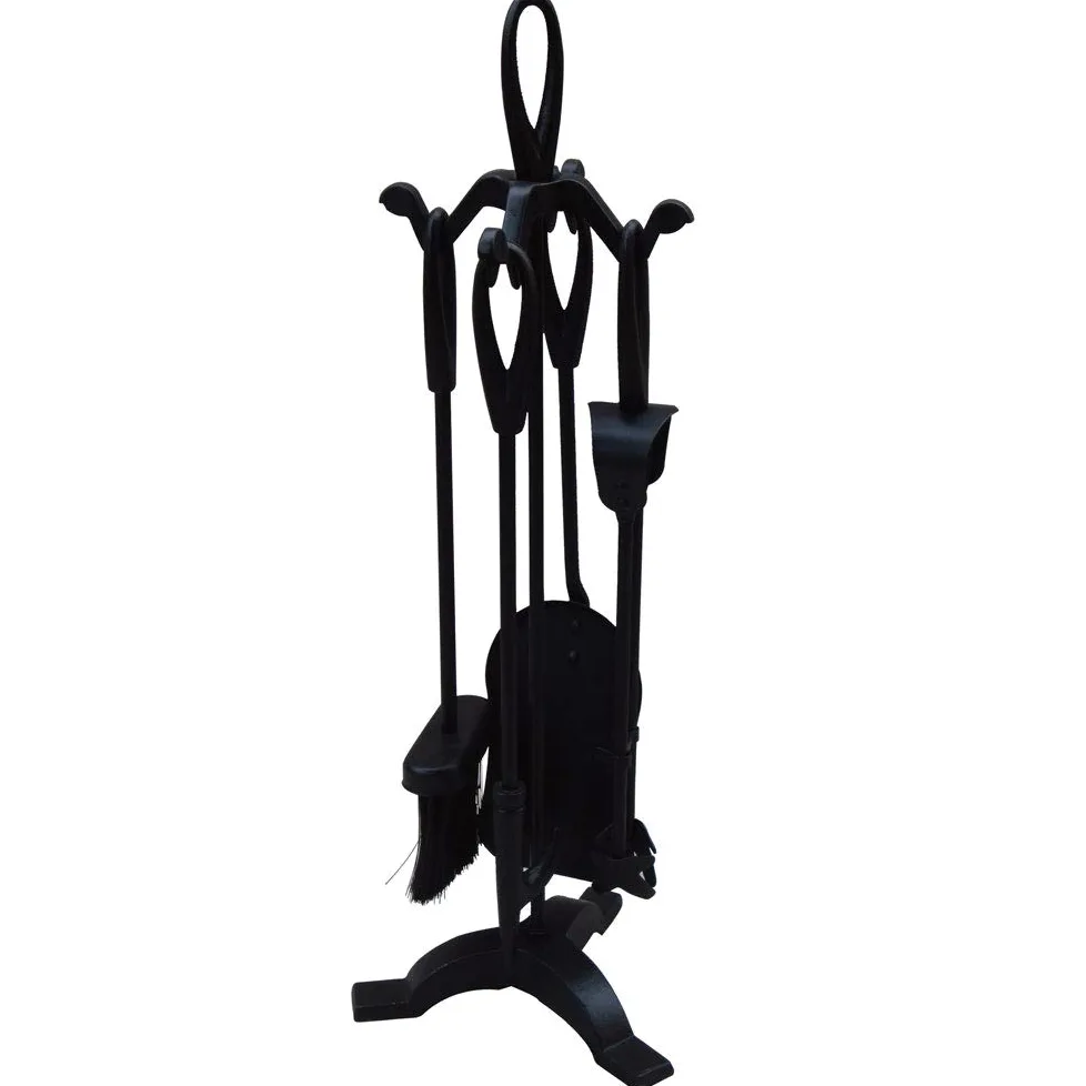 Fire Vida Buxton Companion Set de Metal, Negro, 5 Piezas