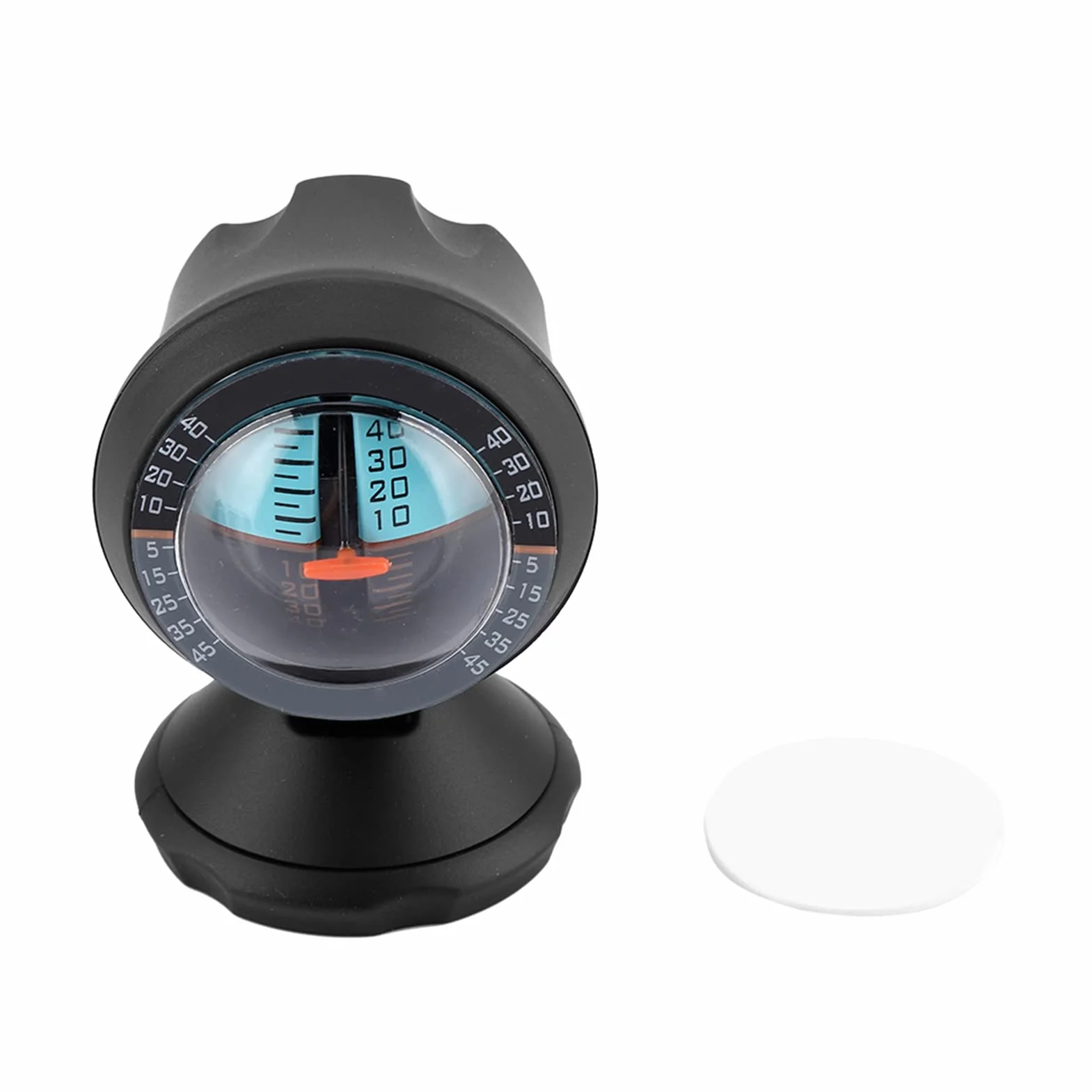 Medidor de Nivel para Coche, Inclinómetro, Indicador de Inclinación, Instrumento de Seguridad Vial para Coche y camión. Medición Precisa, Rotación de 360 ​​grados, Fácil