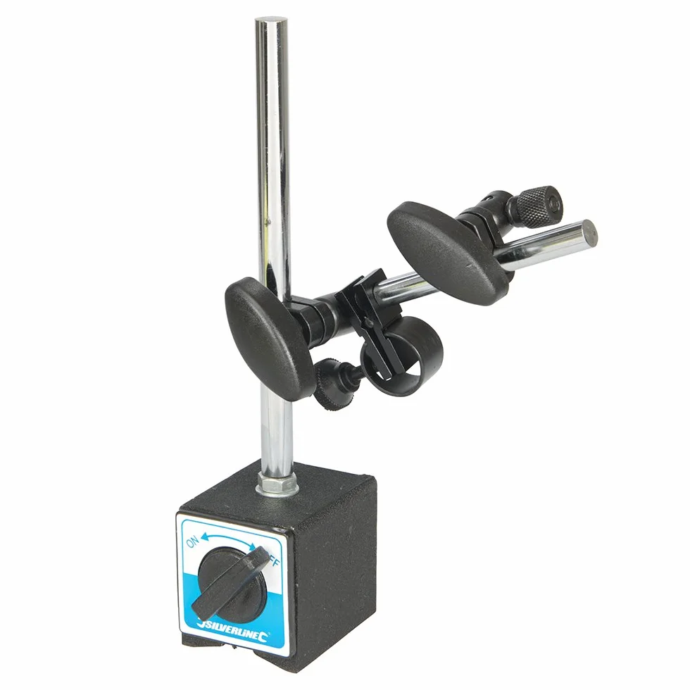 Silverline Tools 598458 - Base magnética para indicadores (235 mm)