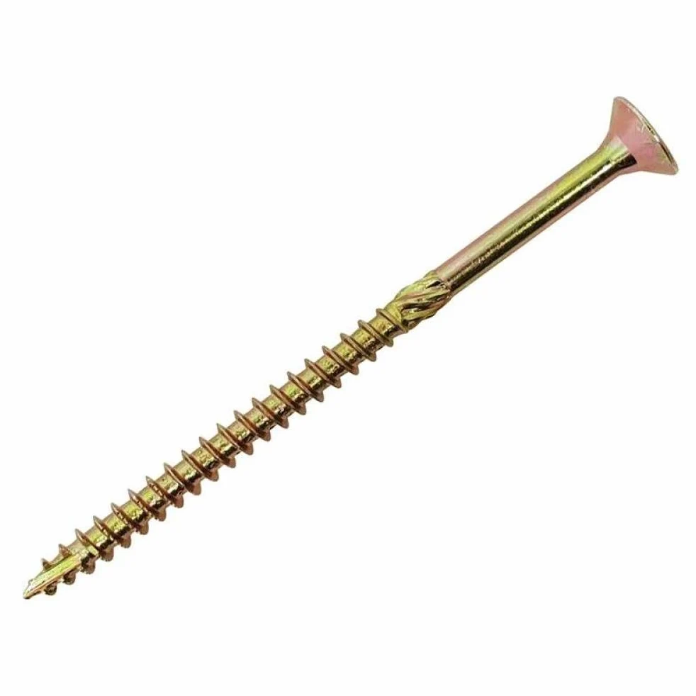 Forgefix FORSPE6150Y Spectre - Tornillo para madera (100 unidades, M6 x 150 mm)
