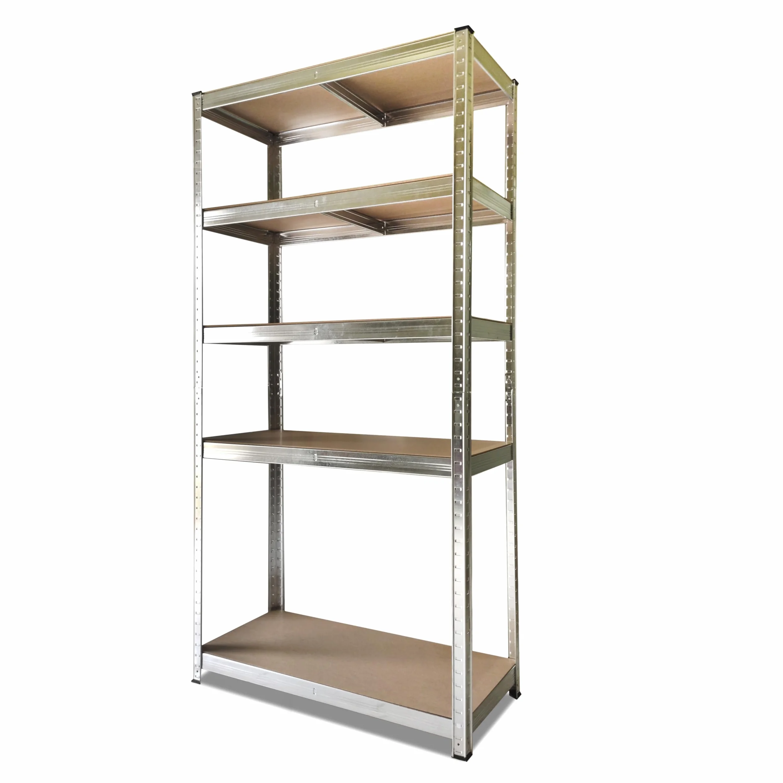 Nyana Home | Estantería Metálica Galvanizada 875kg | 5 Baldas | Medidas 180 x 90 x 40cm | Garaje Oficina Despensa