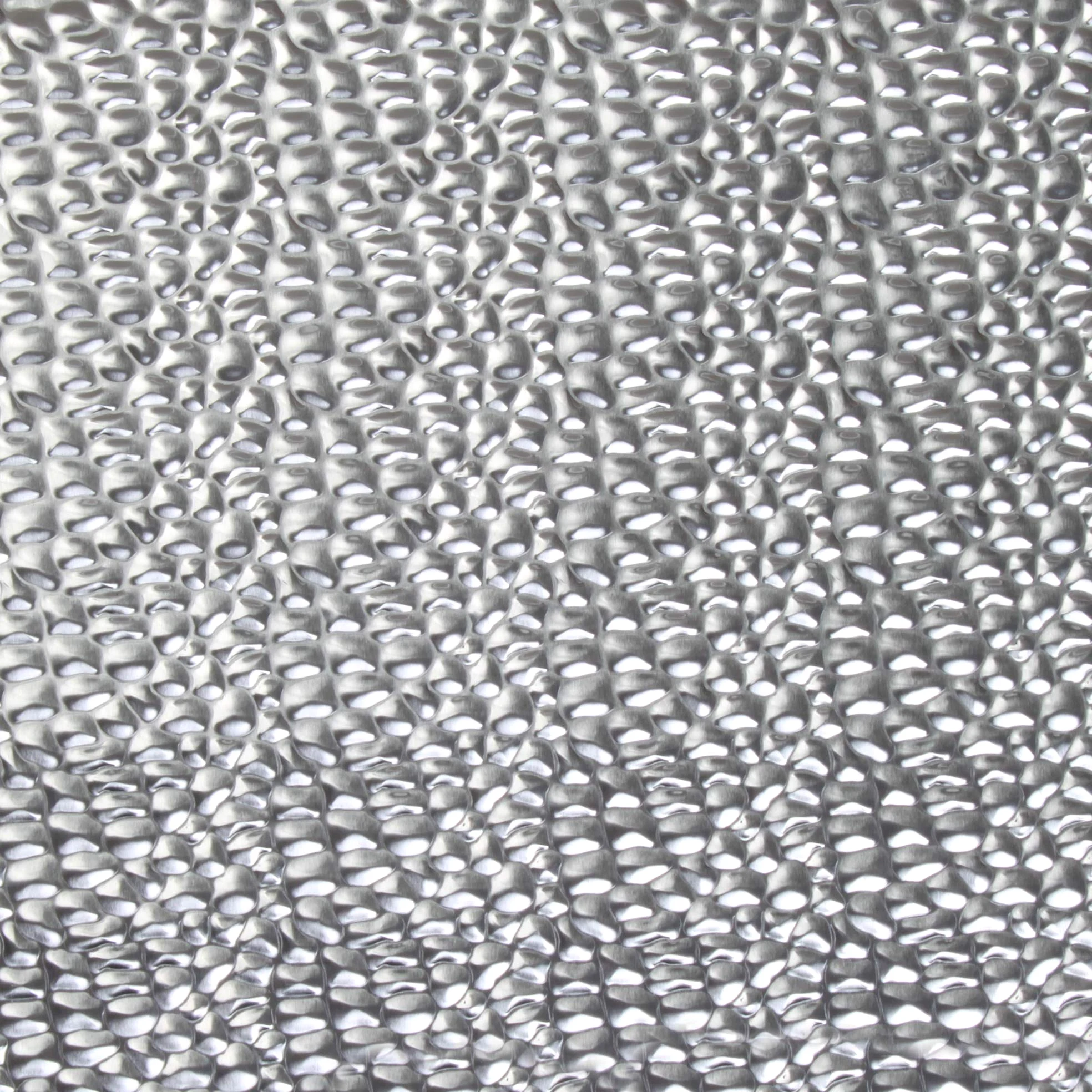 Alberts 470777 Chapa estampada, Martillada, Aluminio, natural, 200 x 1000 x 0,5 mm