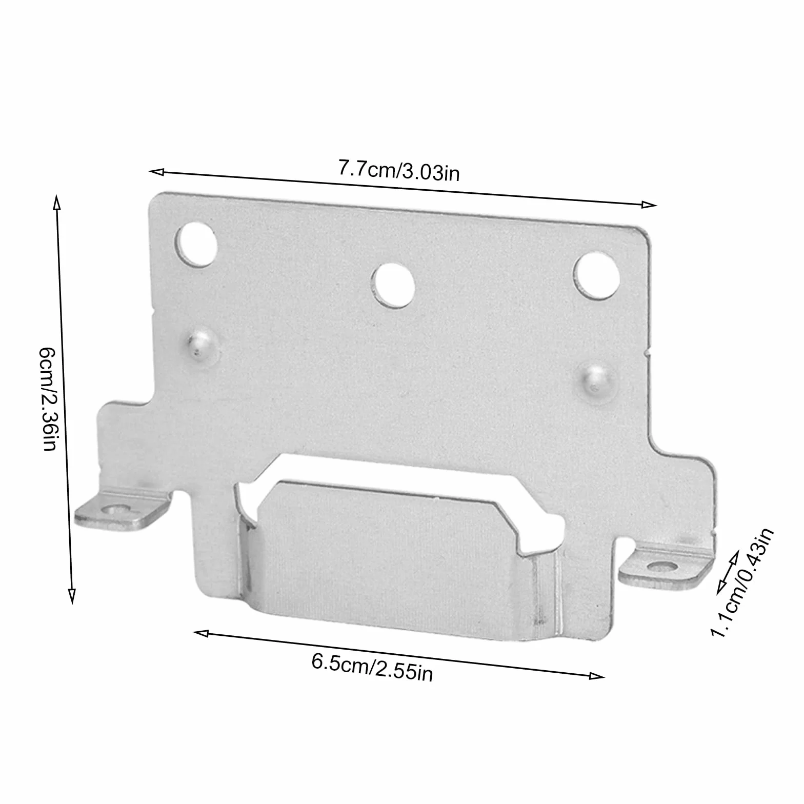 6 Soportes Placa de Montaje para Estructura de Cama,IKEA 116791 SKORVA, Ideal para conversiones de Camping y autocaravanas - Repuesto (sin Tornillos) (Número de artículo 116791)