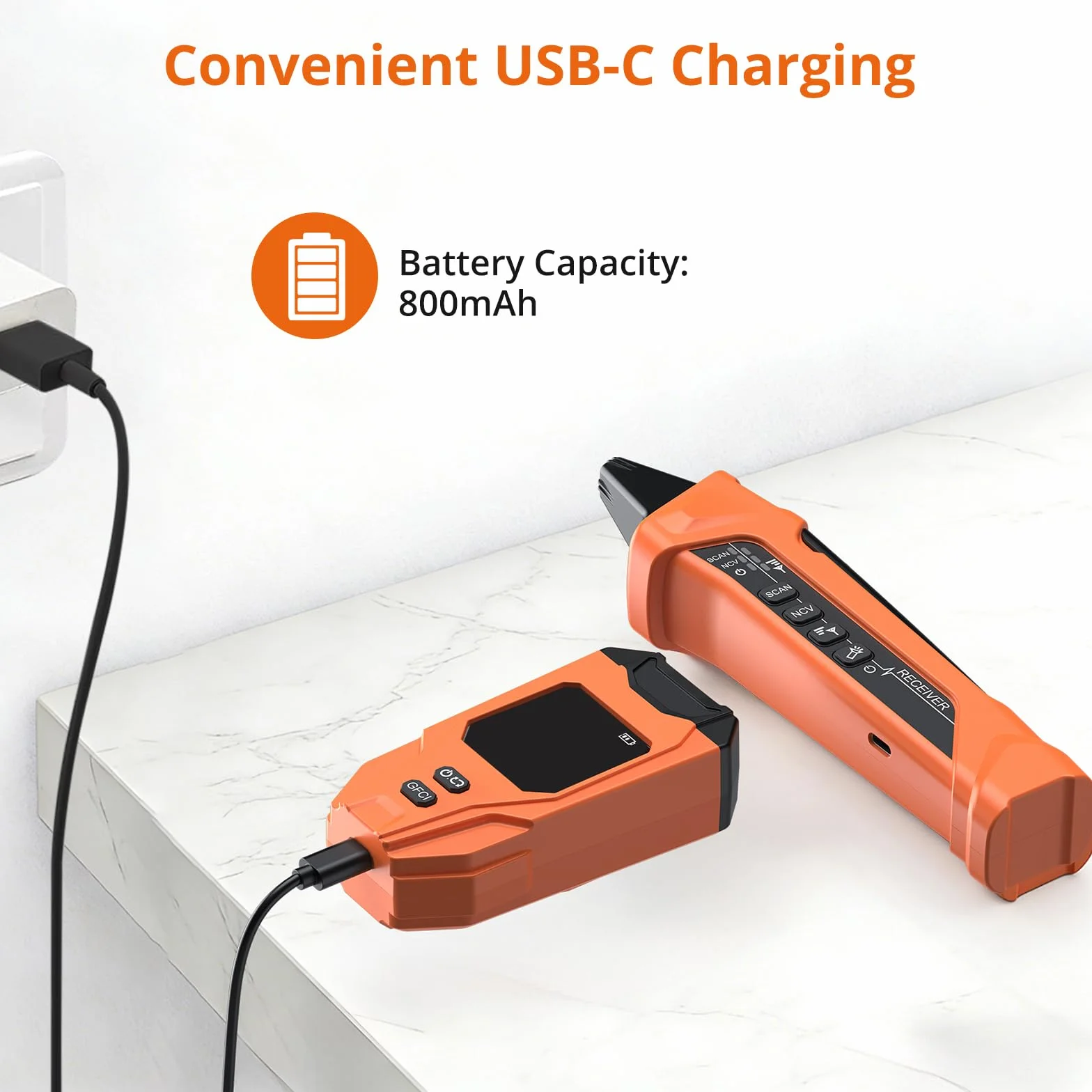 Proster Localizador de Circuitos Eléctricos Kit de Comprobador de Circuito Eléctrico con Función de Probador de Enchufe,Prueba NCV,Linterna para Detección de Fallos Eléctricos en Hogar Oficina Fábrica
