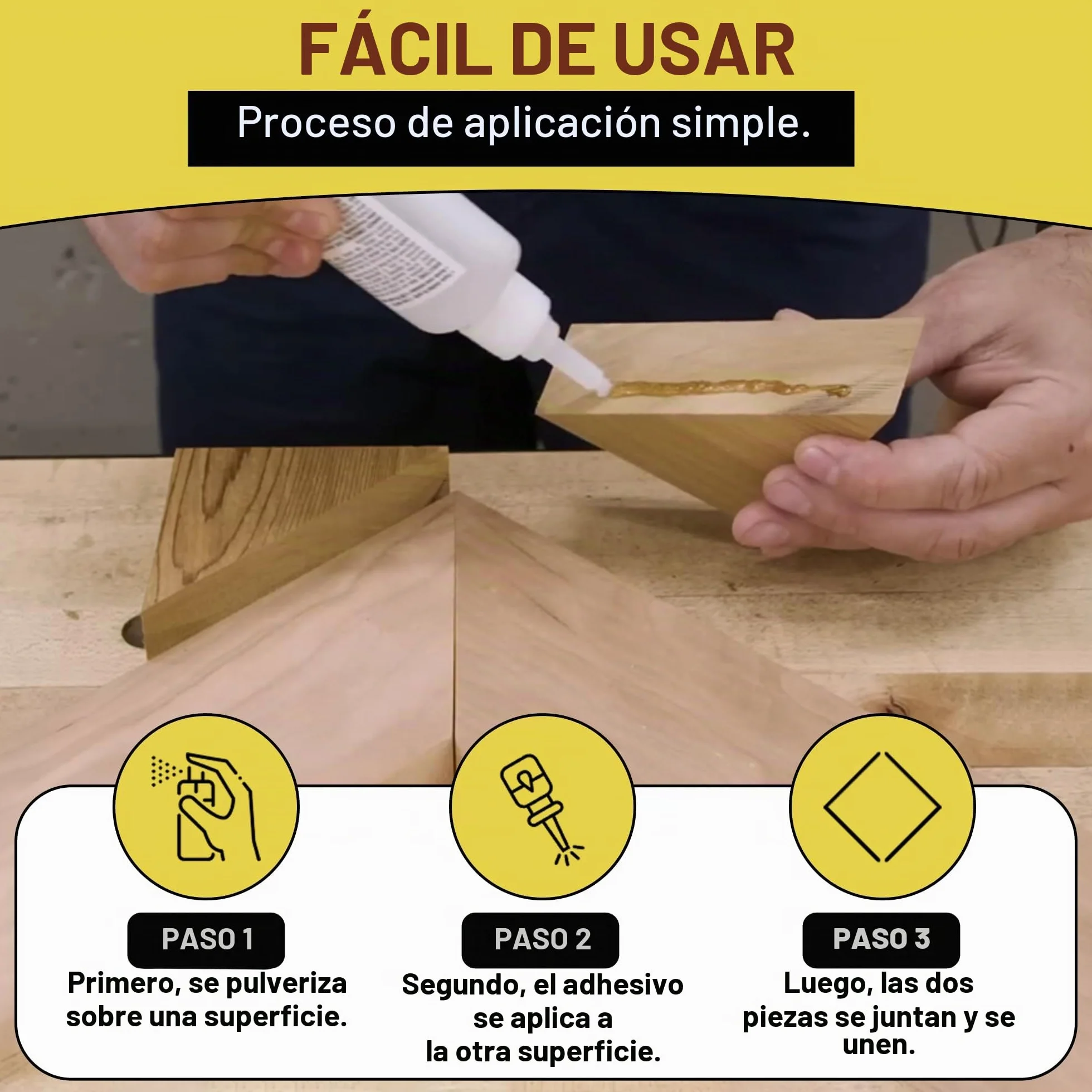 Wolfix Pegamento instantáneo 100 g con activador 400 ml spray para reparaciones universales con alta fuerza de adhesión universal cianoacrilato, juego de pegamento extra fuerte profesional