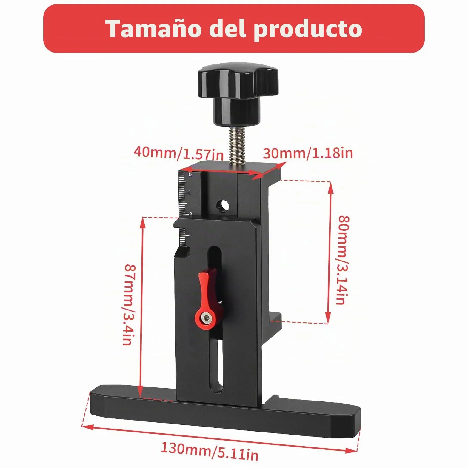 Plantilla bisagras cazoleta 35mm, herramientas para nivelar y guía de taladro, posicionador ajustable para instalación de puerta oculta de armario, para Gabinetes de Puerta Herramientas de Carpinteria