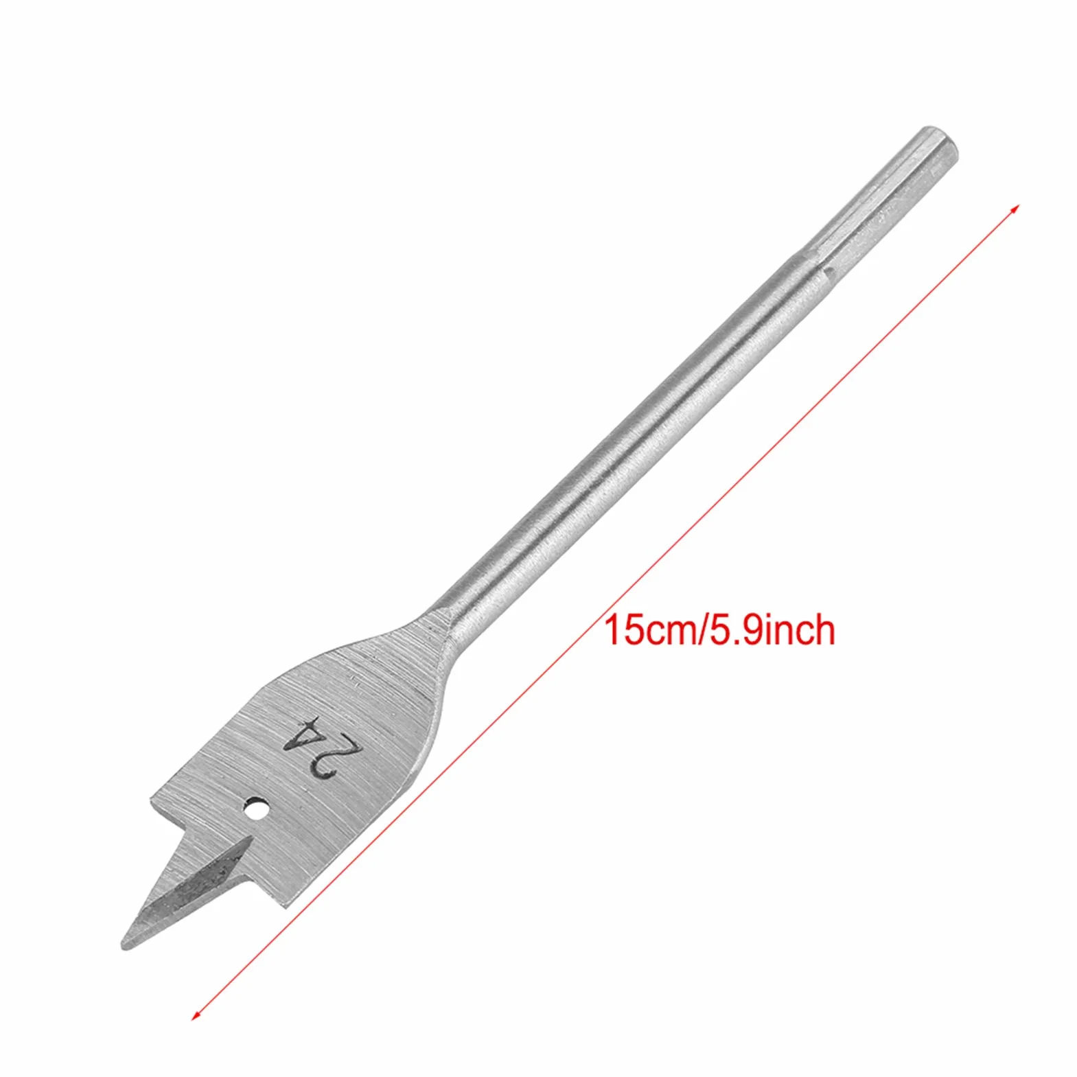 13 Piezas Brocas Planas, 6-25mm Juego De Brocas De Pala, Acero Al Carbono Para Madera, PVC Y Plásticos