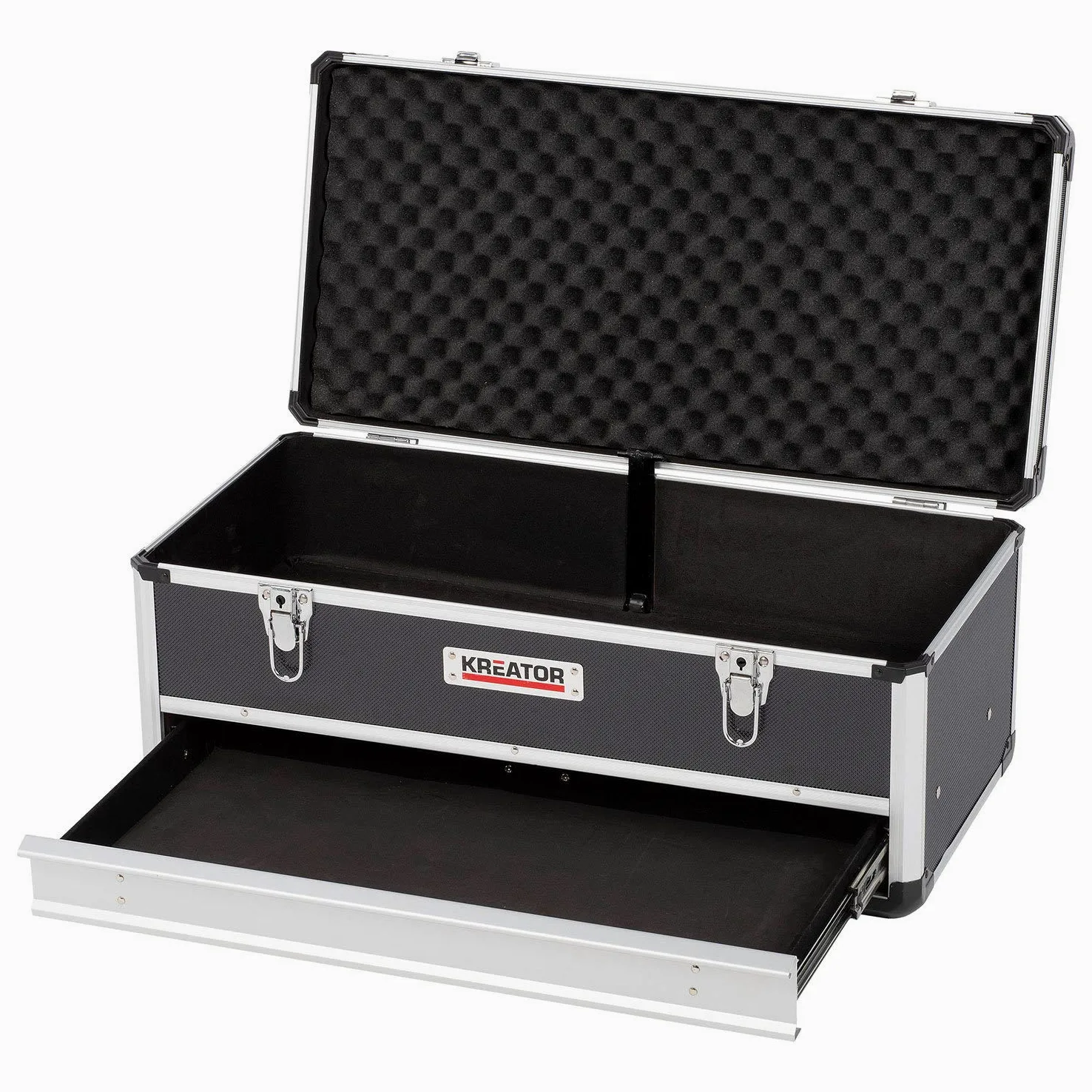 KREATOR KRT640603B - Maletín de alu 620x300x255mm 1 cajón