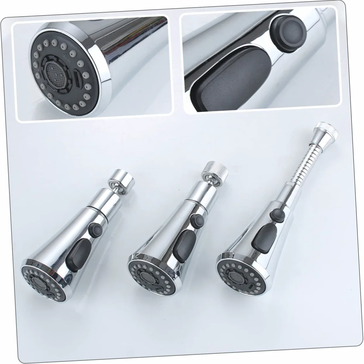 Didiseaon Aireador Ahorrador De Agua Extensor De Grifo Giratorio Para Cocina Filtro De Presión De Agua Para Lavavajillas y Fregadero
