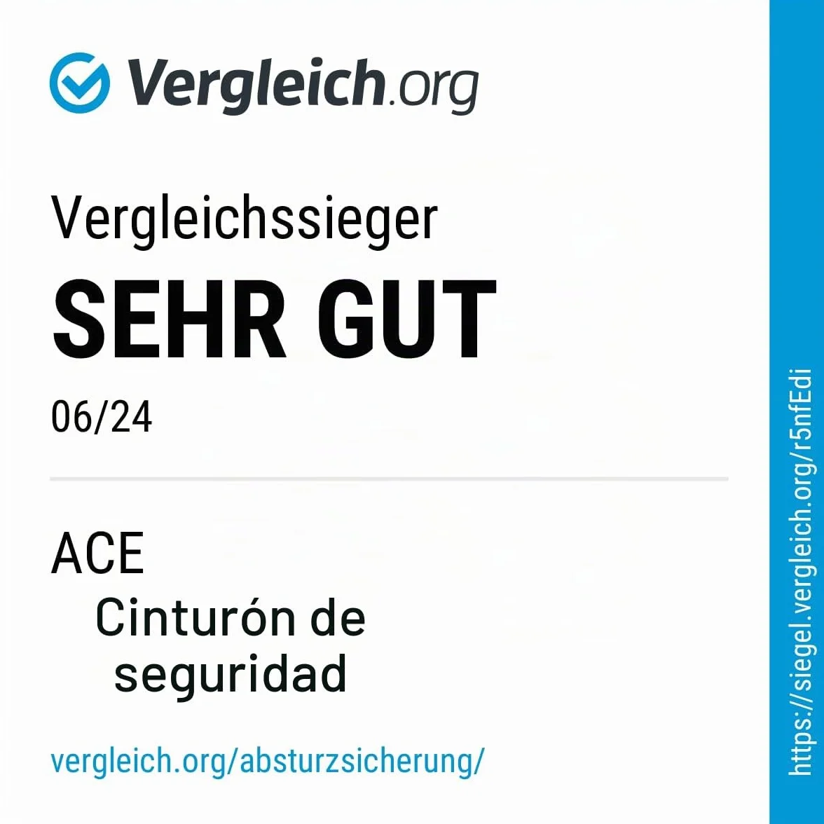 Arnés de seguridad ACE anticaída EN 353/361 100 kg