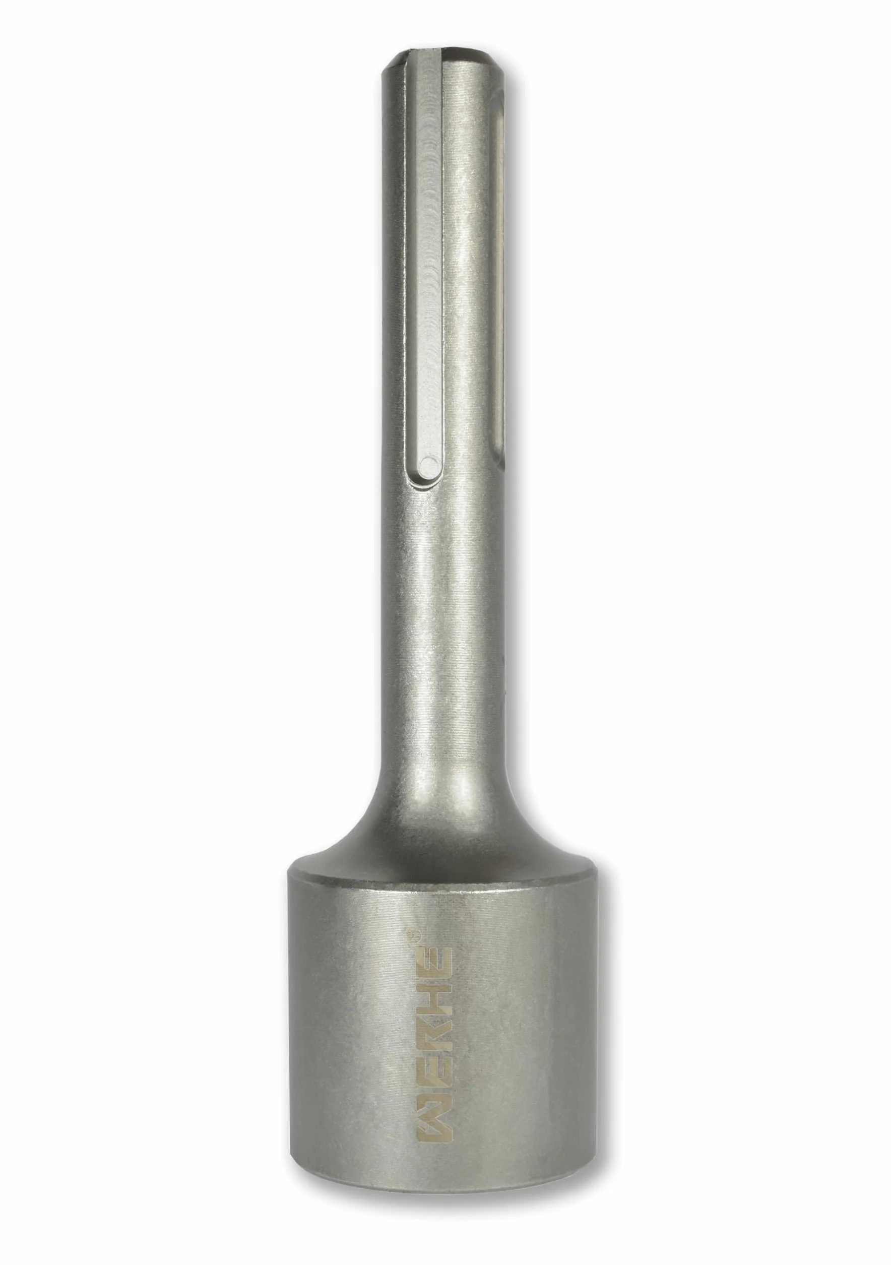 WERHE® 32,5 x 45 x 160 mm clavador profesional para insertar picas de tierra profundas, picas de tierra - Jack Hammer Picket Post Driver Driver SDS Max
