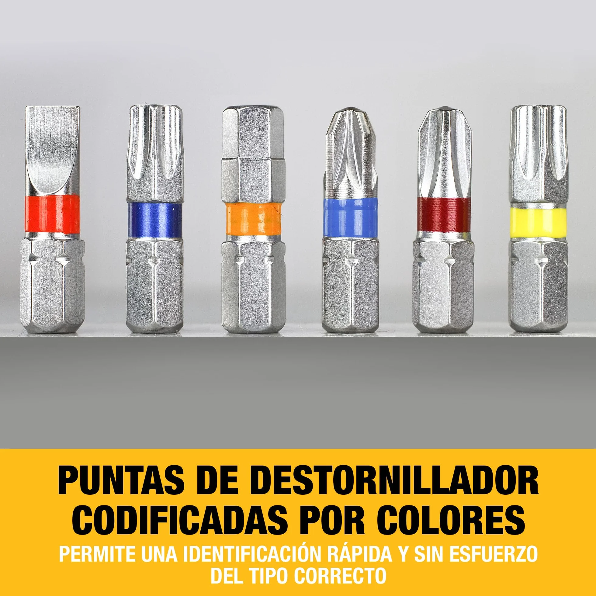 DEWALT - Juego de atornilladores de alto rendimiento en Tough Case 25mm (32piezas), DT7969-QZ