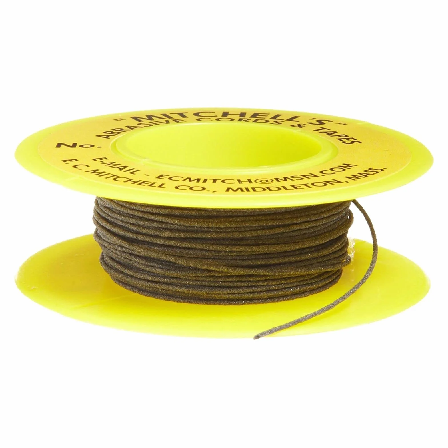 Mitchell Abrasives 55-Sround - Cuerda abrasiva, carburo de silicio de 200 grados, 0,18 cm de diámetro x 1,22 m