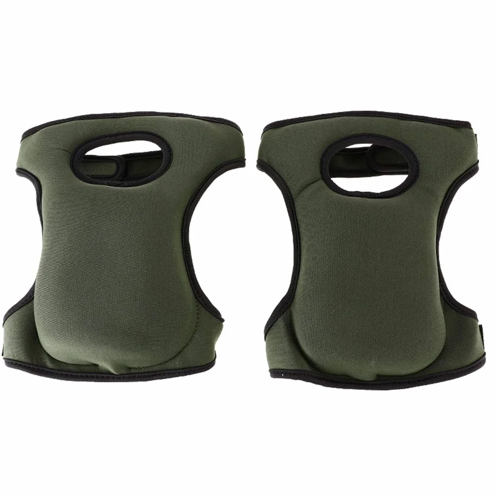 Par de Rodilleras de Esponja, Rodilleras de Espuma Suave, Unisex para Jardinería, Deportes y (GREEN)