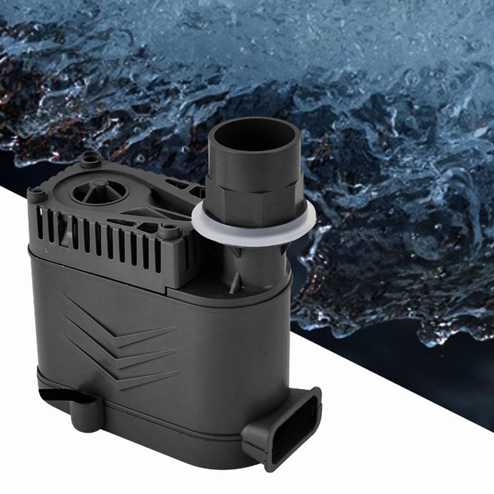 Bomba de Agua de Aire Acondicionado 35W, Bomba de Condensado Automática 3000LPH IPX8 Bomba de Condensado HAVC Impermeable 1m de Elevación