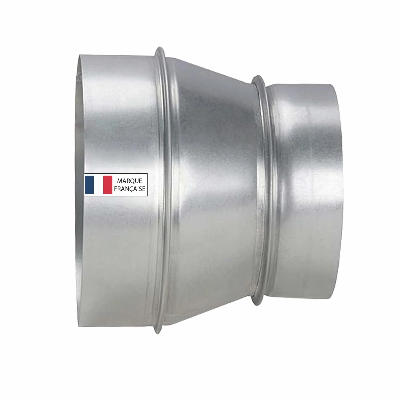 RA-200/250 mm Reductor de Conducto en Acero Galvanizado,Resistente a la Corrosión,Ideal para Ventilación,Calefacción,Drenaje,Evacuación,Climatización. Rendimiento Duradero.