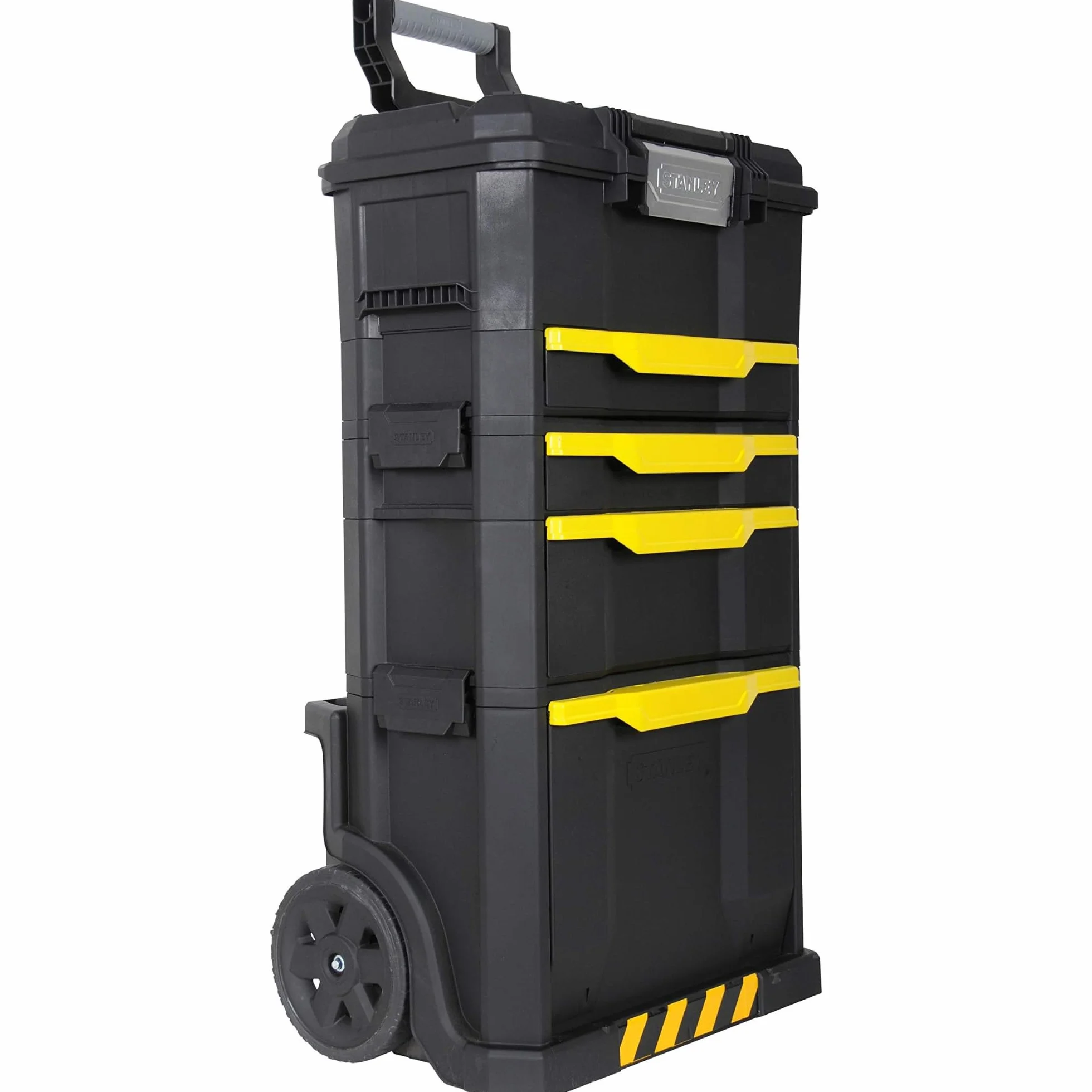 STANLEY Modular Taller Rodante 3 en 1 con Ruedas, Asa Telescópica, 35 kg