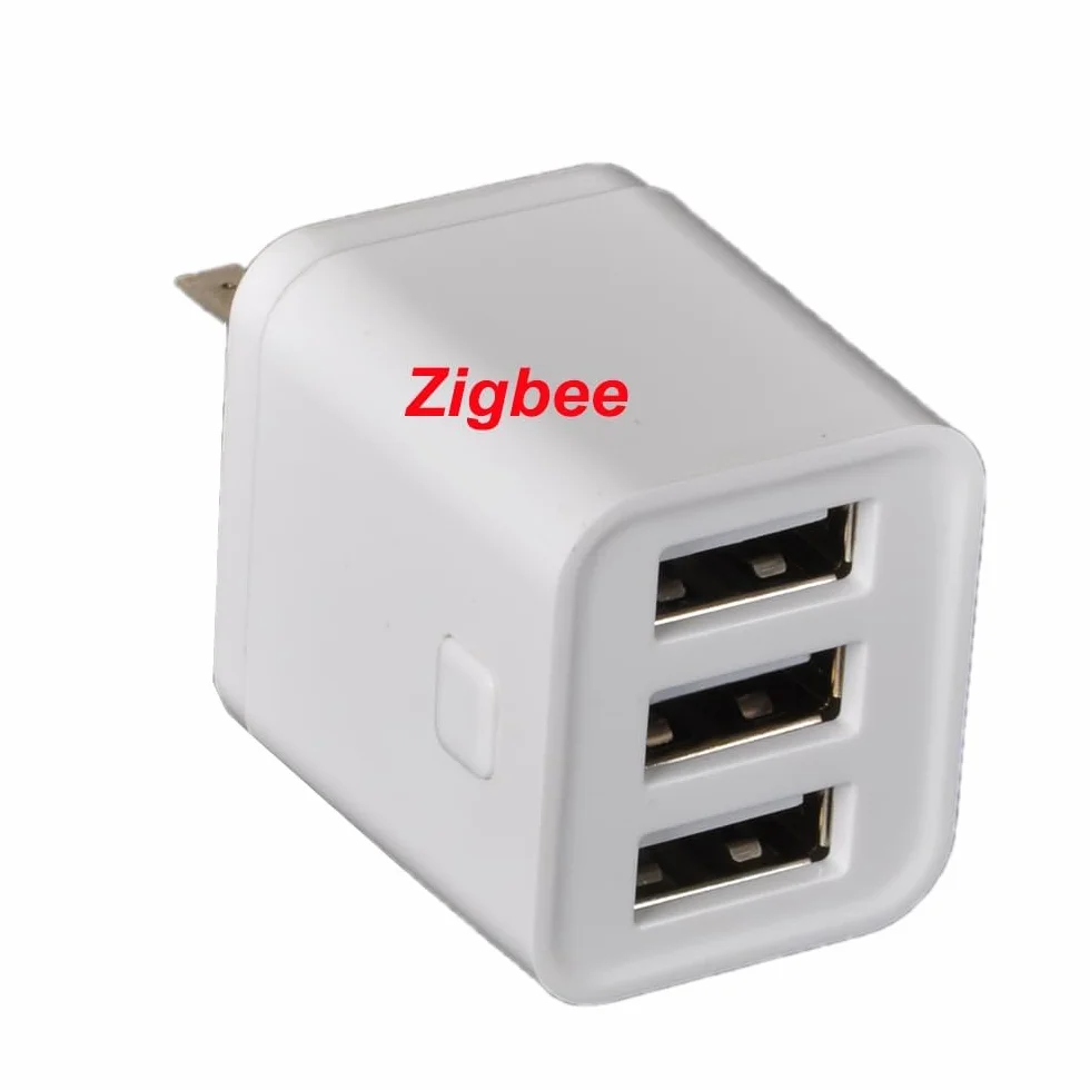 Yueyang Adaptador USB ZigBee ZBMicro, Interruptor Inteligente, 3gang (1) | Tipo A USB, Micro 5v, Control Remoto APP, Control de Voz