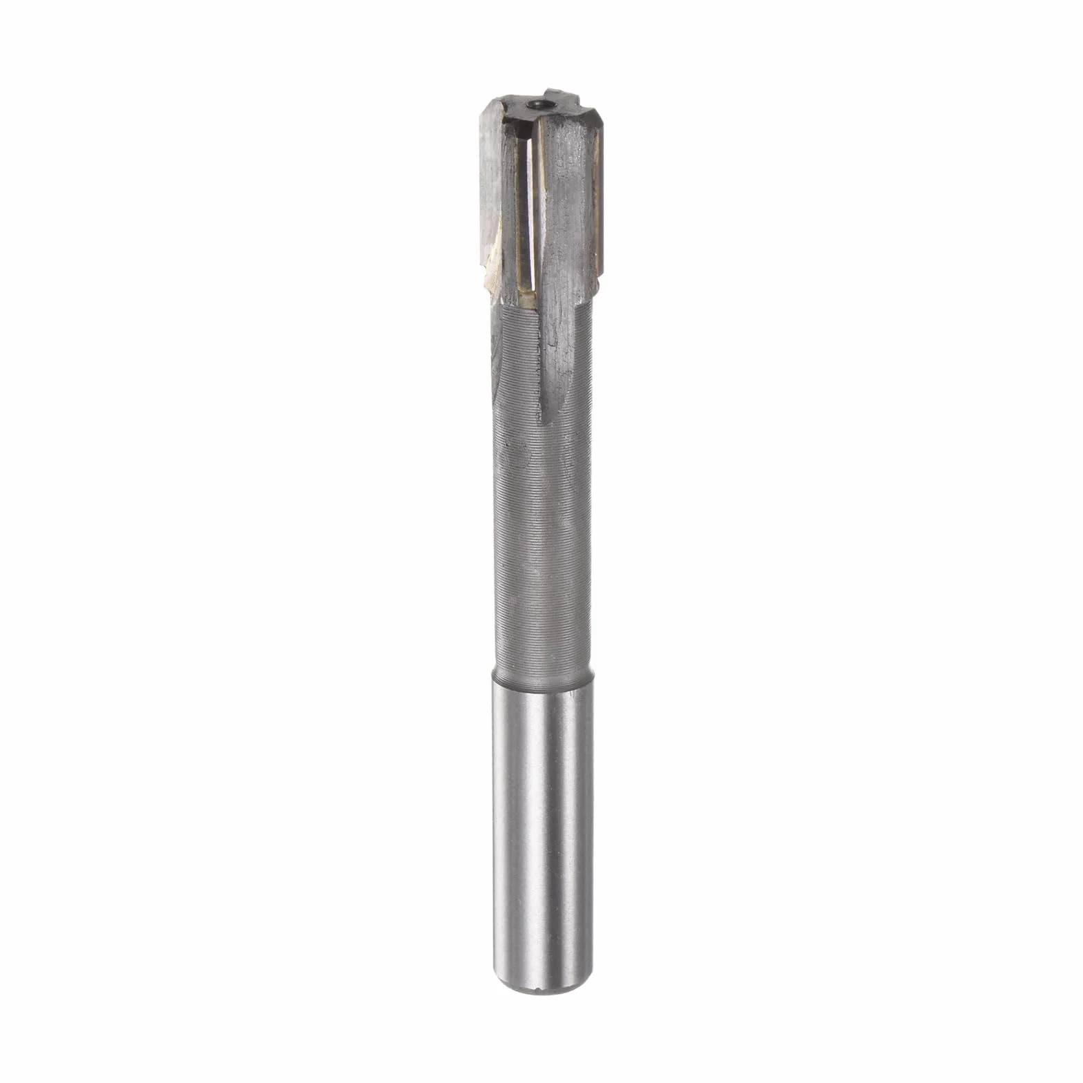 sourcing map Escariador 15,5mm H7 C1/K30 Carburo Punta Precisión Rectas Flautas Redondo Vástago Torno Fresado Cortador