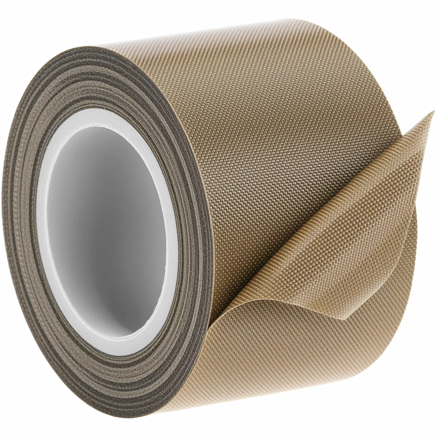 QWORK® Cinta de PTFE 40mm x 10m (0.18mm) – Cinta Adhesiva de Alta Temperatura Resistente hasta 300°C para Envasadora al Vacío, Sellado por Impulsos y Aislamiento Eléctrico
