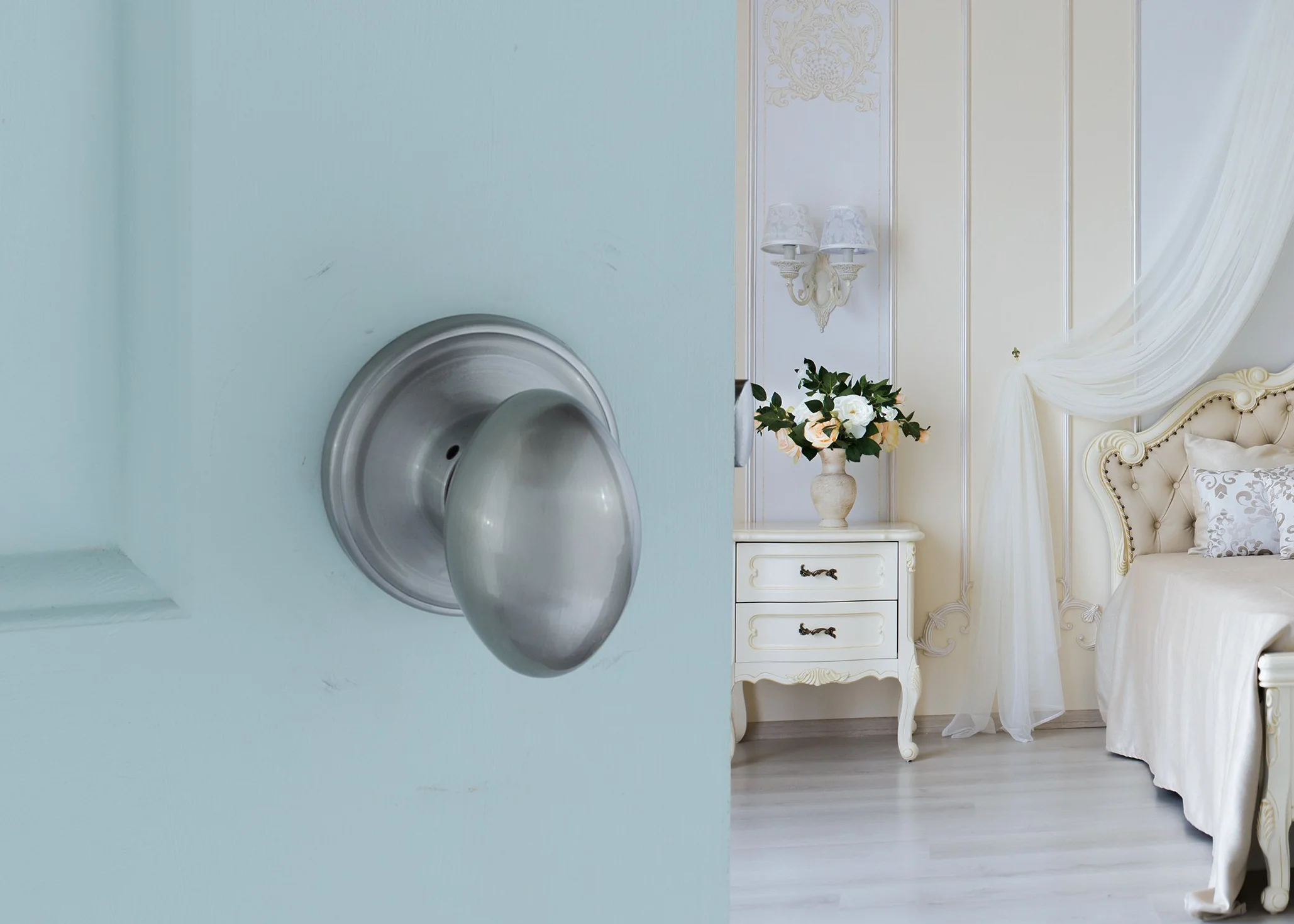 Cobre Creek ek2020an huevo paso pomo de la puerta