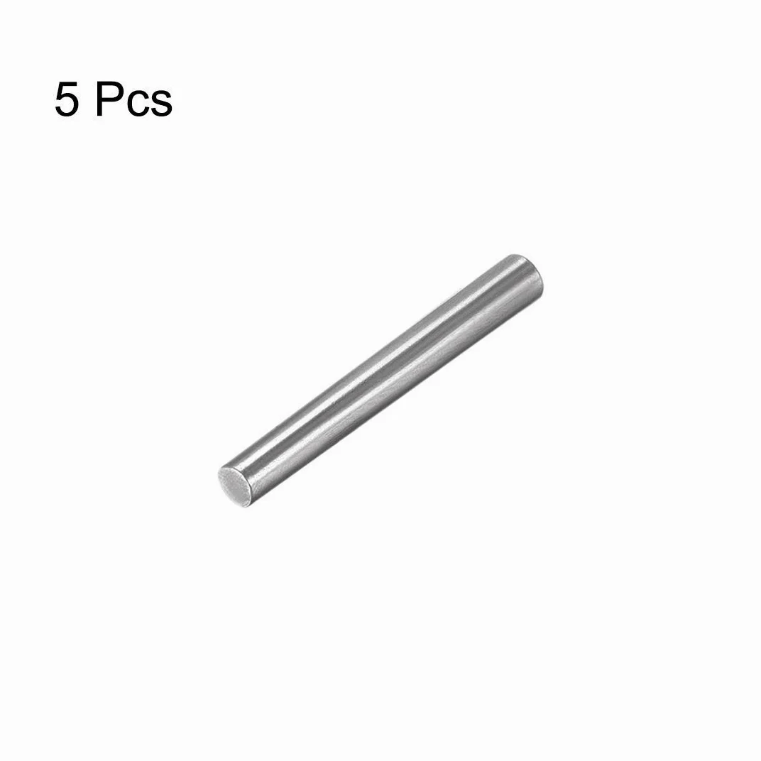 Acero al carbono GB117 45 mm Longitud 5 mm X 6 mm Diámetro de extremo pequeño 1:50 Pin cónico 5 piezas