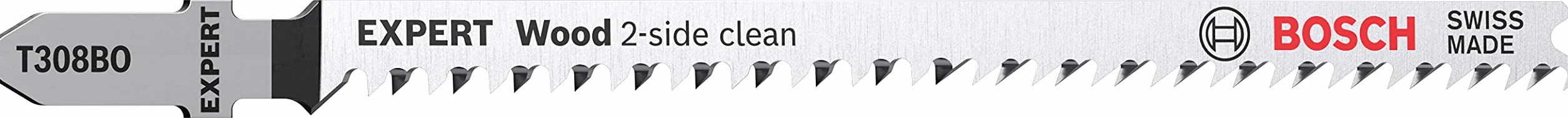 Bosch Professional Hojas de sierra de calar Expert Wood 2-Side Clean T 308 BO 117 mm