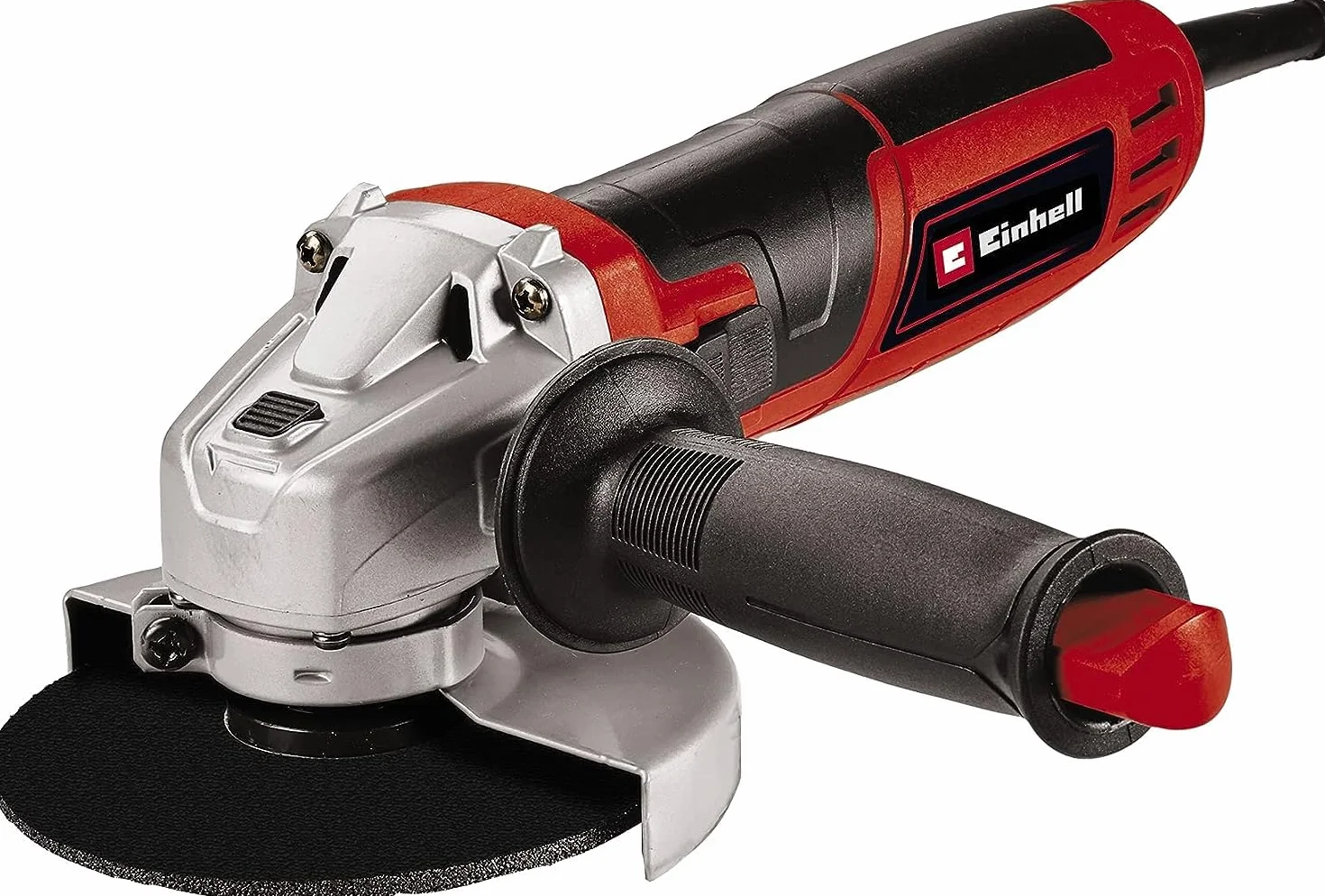 Einhell Amoladora angular TC-AG 115/750 (750 W, bloqueo para el husillo para cambio de herramientas, adecuada para discos de corte de 115 mm de diámetro, se suministra sin disco de corte)