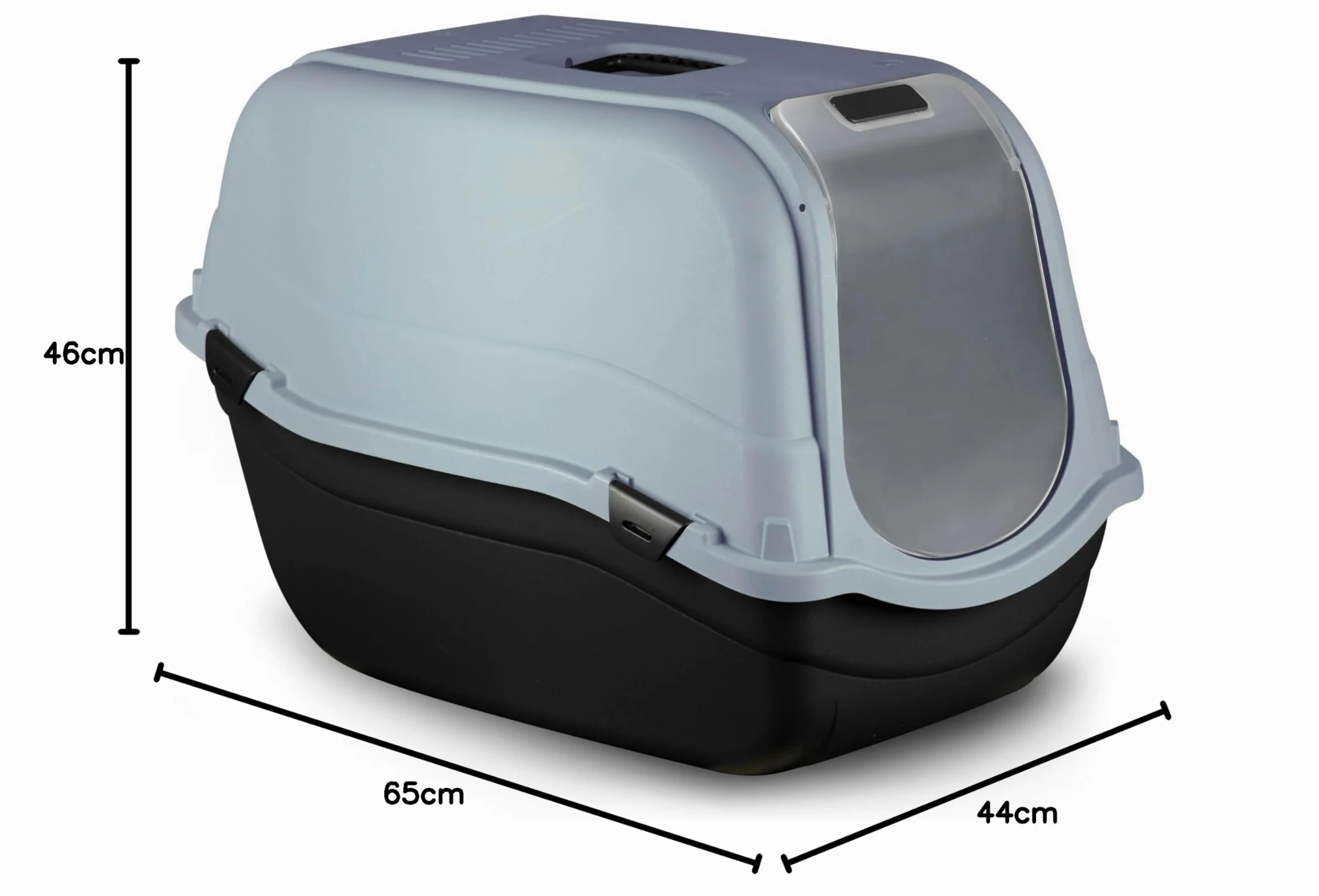 MP Bergamo- PLASTICA RICICLADA Toilette Romeo Maxi con Filtro Color Eco Ice