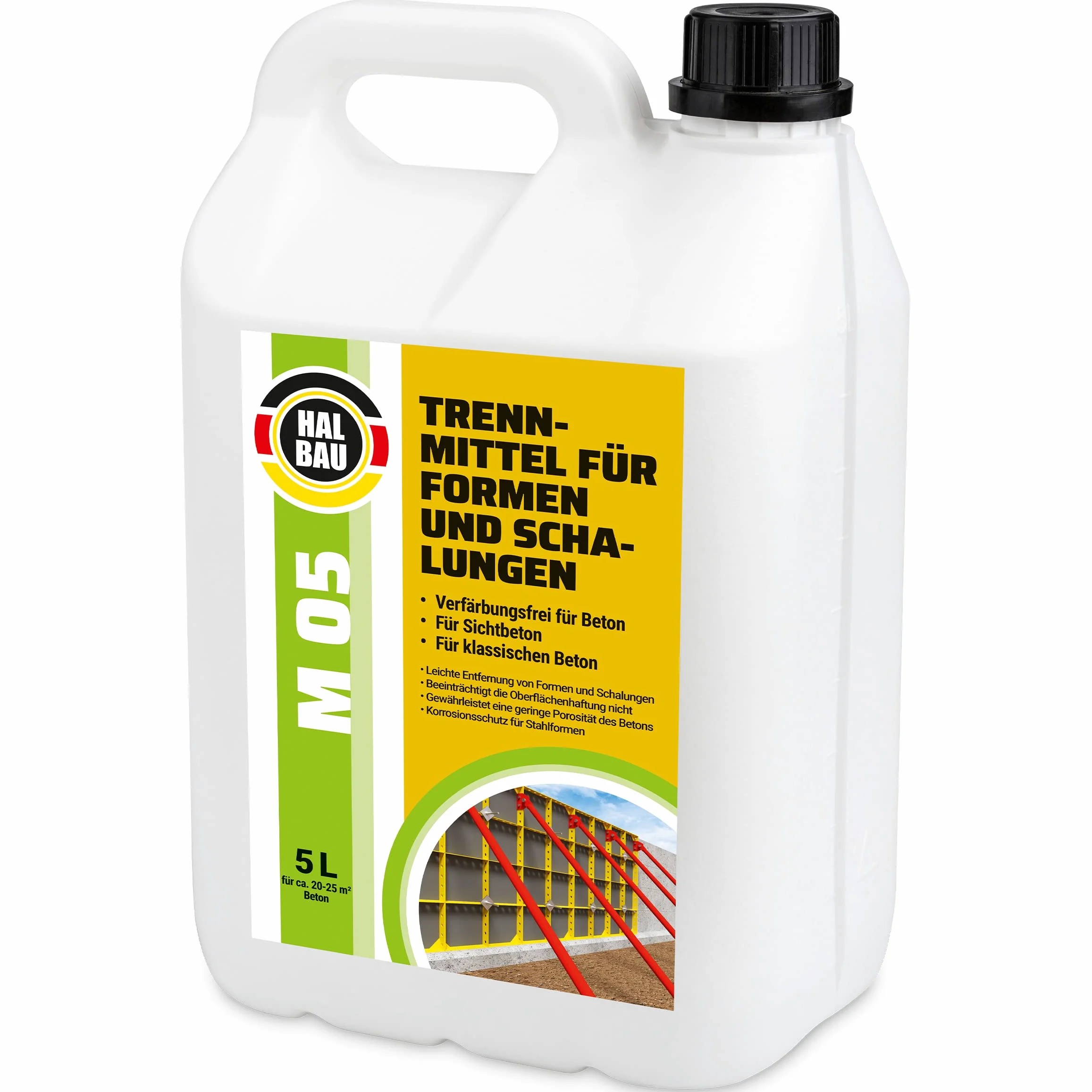 Antiaglomerante para encofrado para yeso, hormigón, mortero, moldeador, aceite encofrado, M05