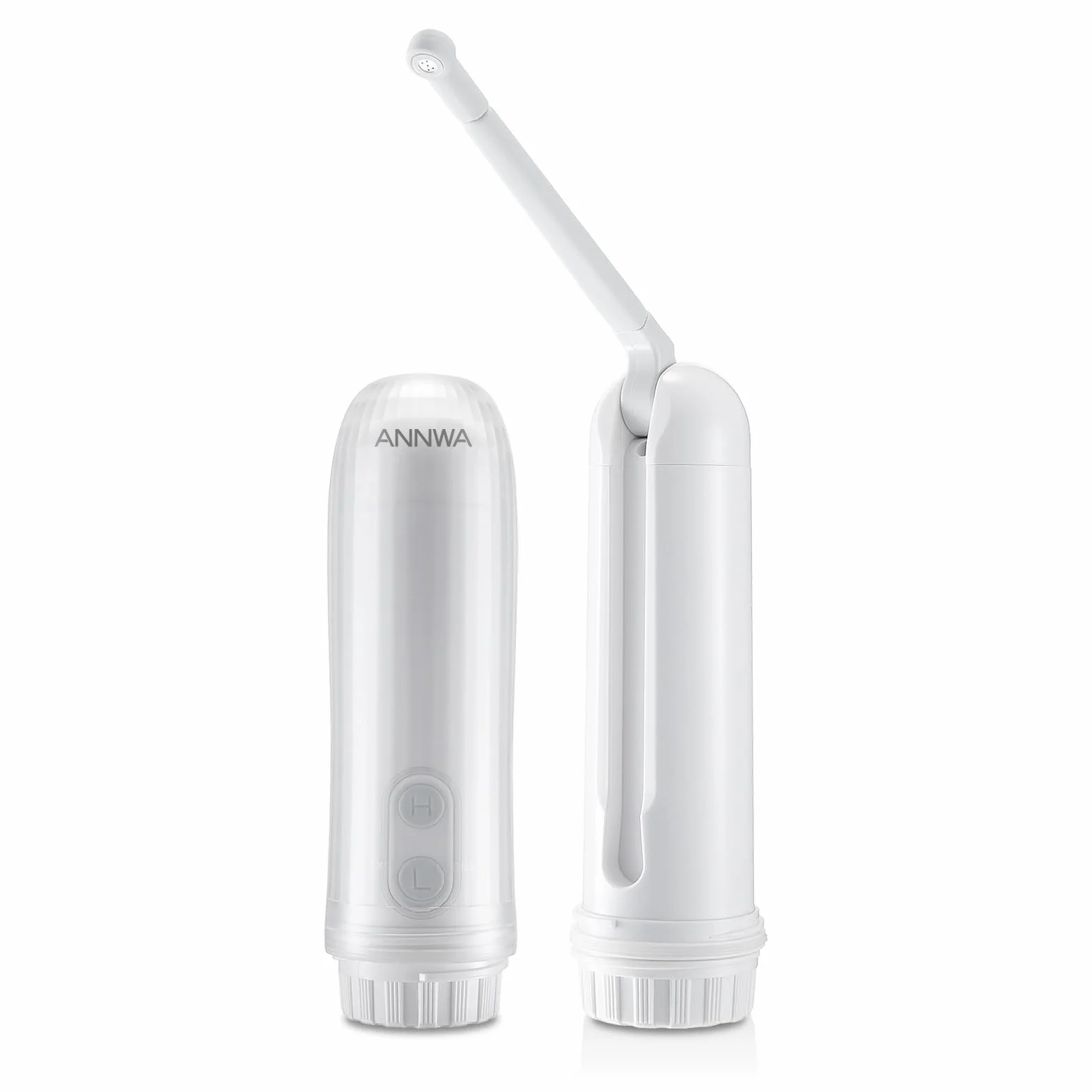 Bidé Portátil de Viaje IPX6 Impermeable, Botella Perineal Postparto con Boquilla 180° y 2 Modos de Presión, Bidet Portátil para Higiene Íntima y Hemorroides