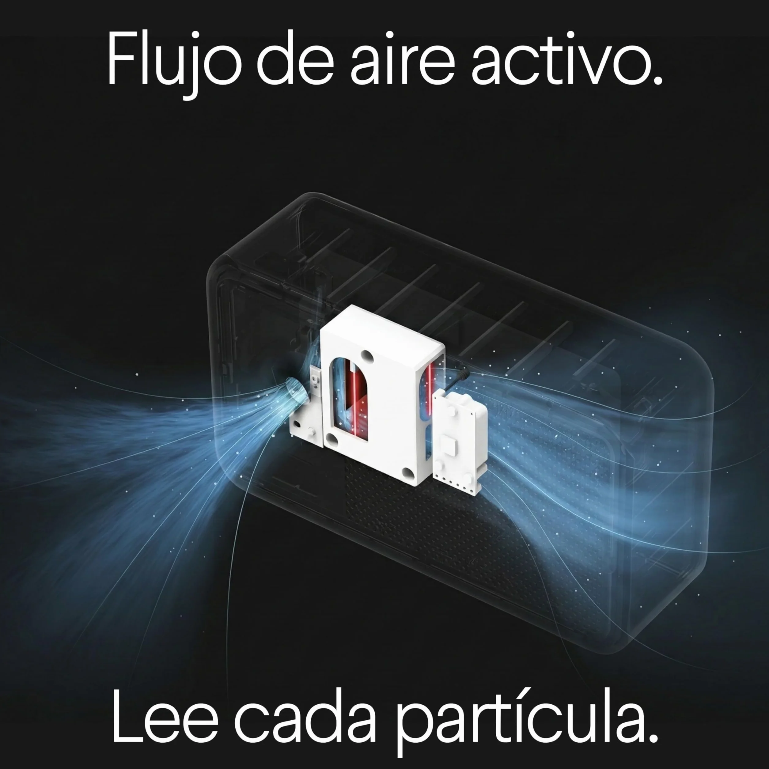 Awair Element Smart Monitor de Calidad del Aire – Sensor Profesional CO2, PM2.5, VOC & Temperatura, Seguimiento de la Contaminación Interior, App iOS & Android, CREA un Ambiente Doméstico Saludable.