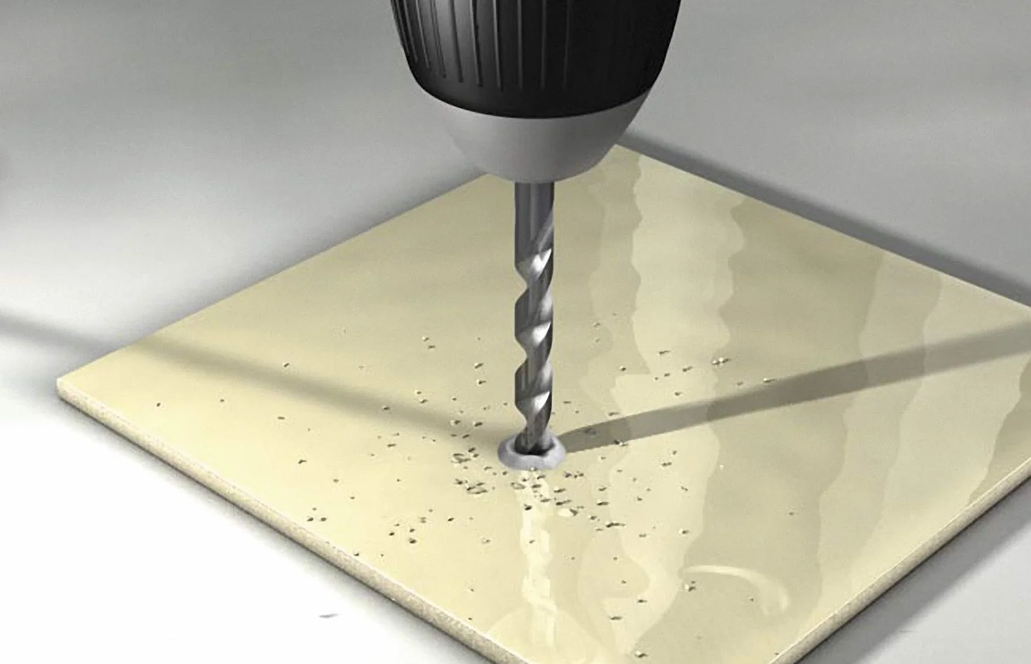 fischer - Broca porcelánico para metal, Ultimate Drill 6x100 (1 unidad)