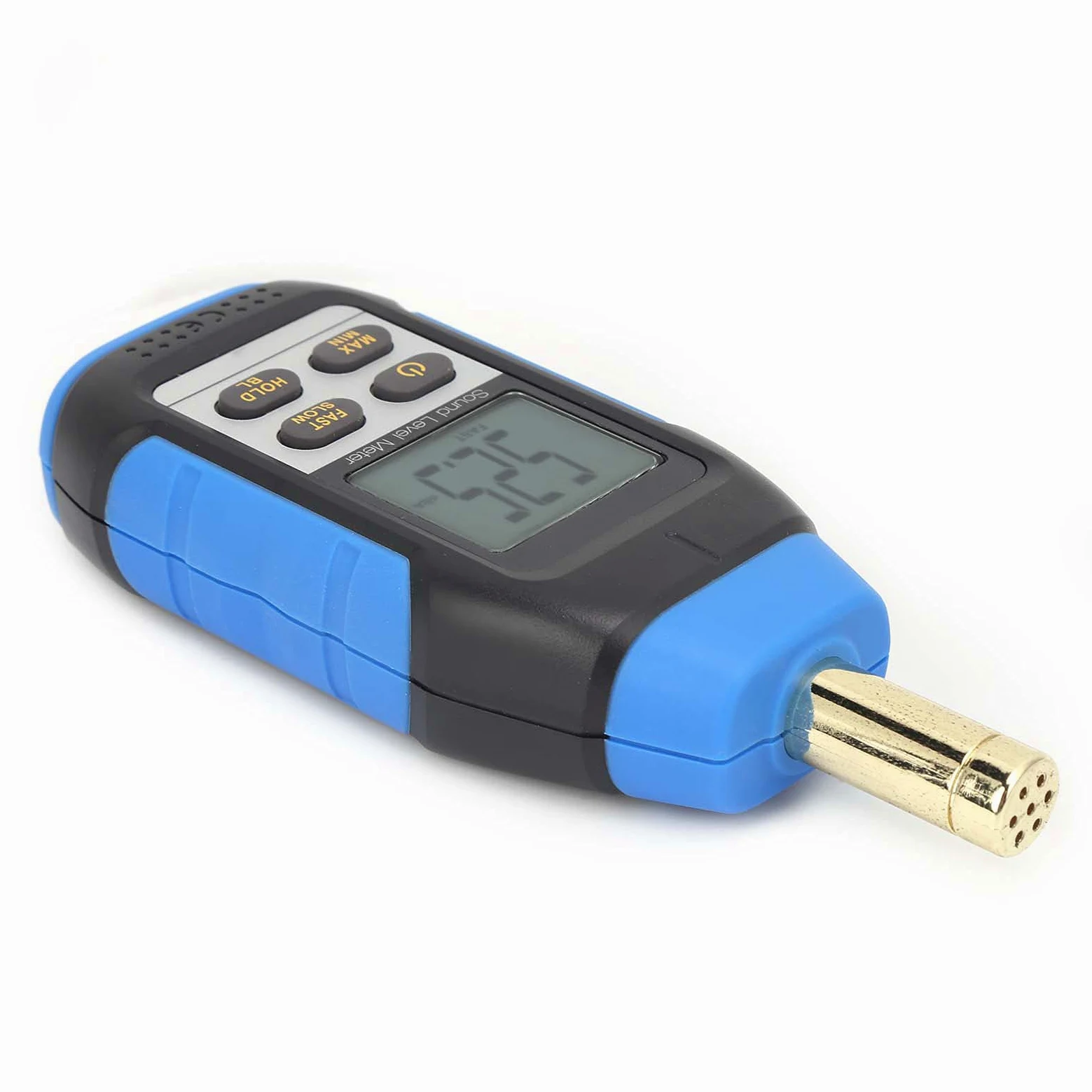 Medidor de Decibelios Portátil VMS-1, Probador de Ruido de Alta Precisión para Fábricas y Audio Doméstico, Plástico + Metal