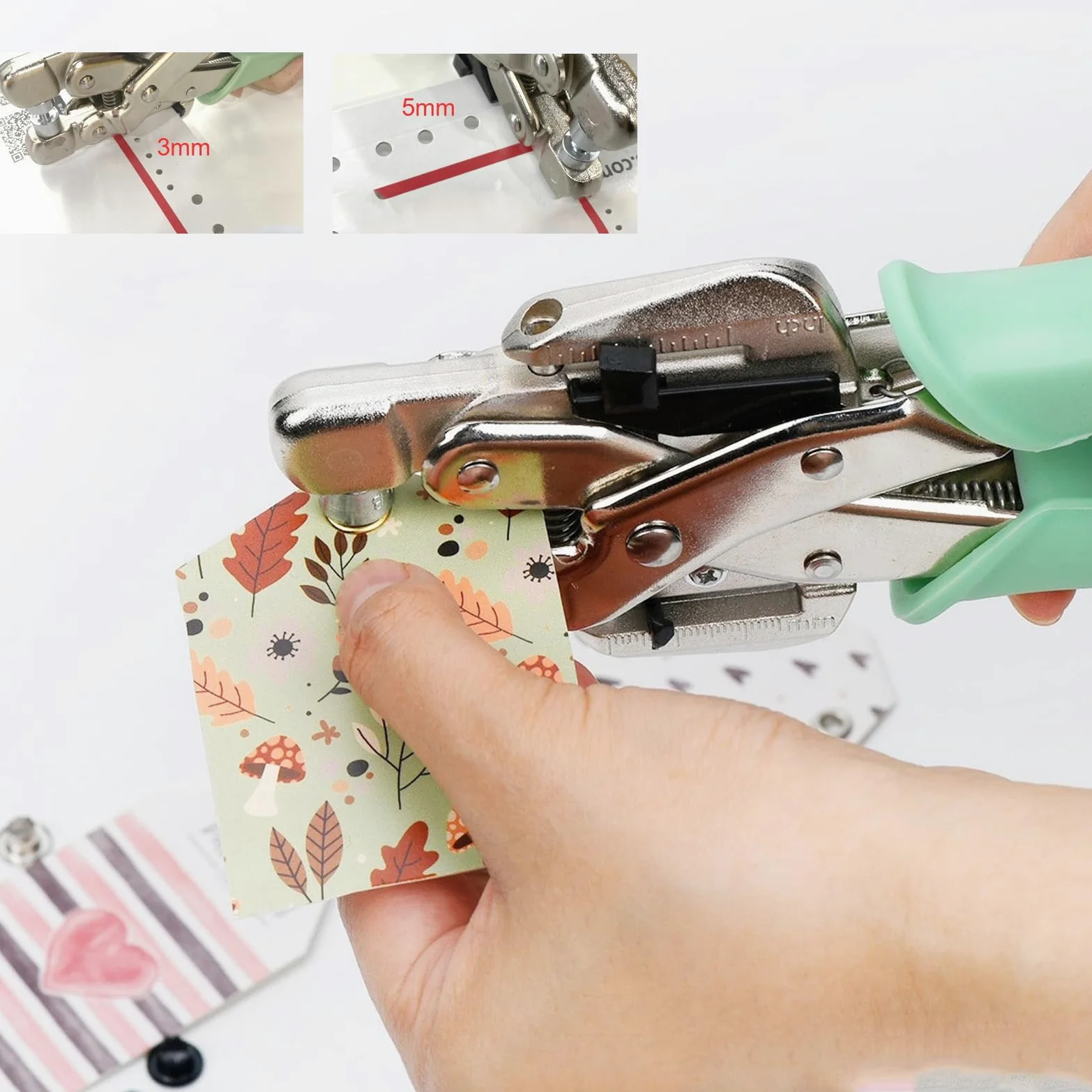 Juego Alicates Ojales 160 Piezas Alicates para Ojales Ojales Metal Kit Herramientas para Ojales 3 Mm y 5 Mm Alicates para Ojales con Ojales para Lonas para Zapatos Bolsos Cuero Ropa Manualidades Diy
