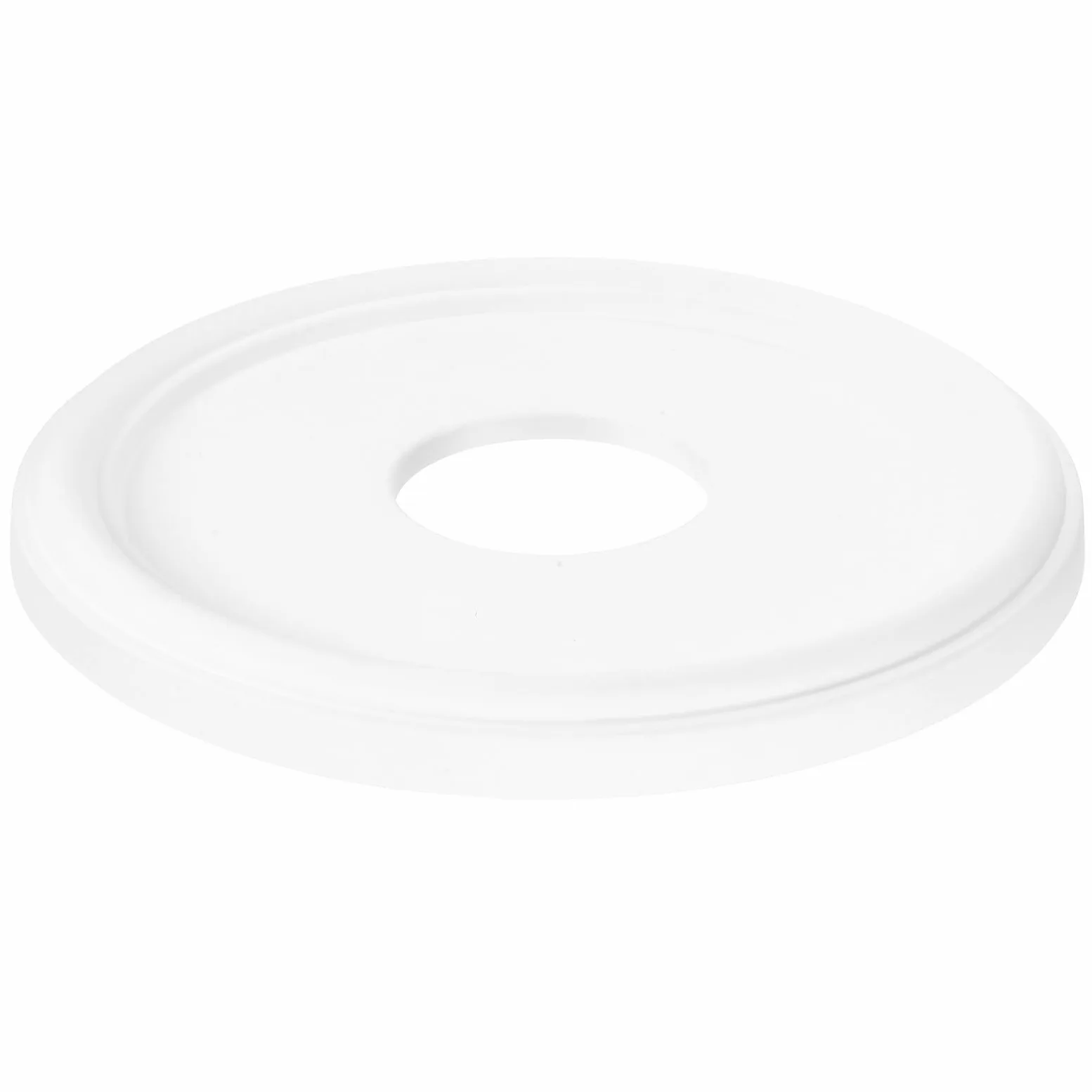 Colgante Araña Medallón Redondo Blanco de Poliuretano para Ventilador y Luz de Techo, Diseño Versátil Fácil Instalación, Acabado Elegante para Decoración del Hogar en Dormitorios