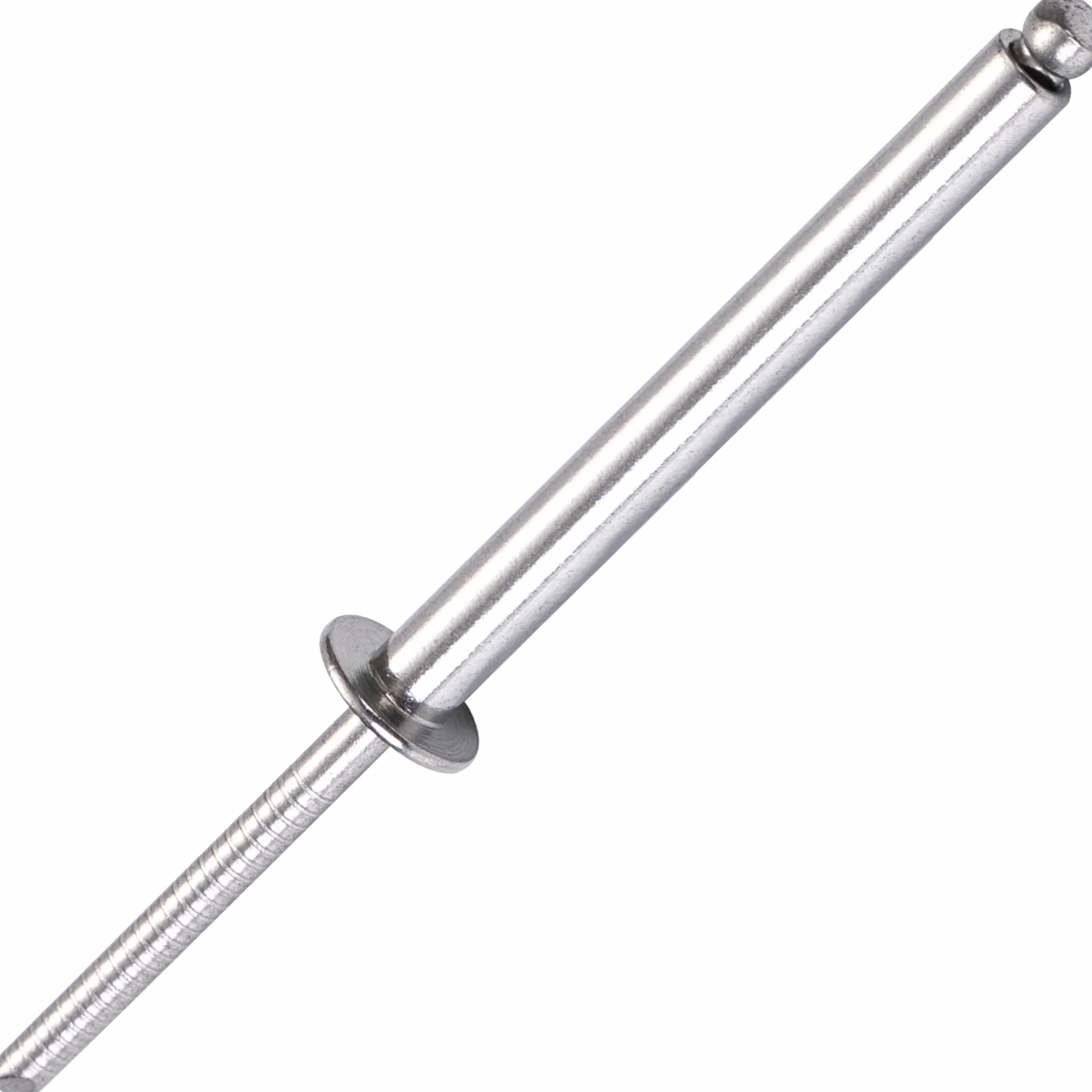 30 piezas de remaches ciegos de acero inoxidable extra largos, remaches divididos de eje largo, longitud extendida, resistentes a la corrosión, alta resistencia a la tracción y al