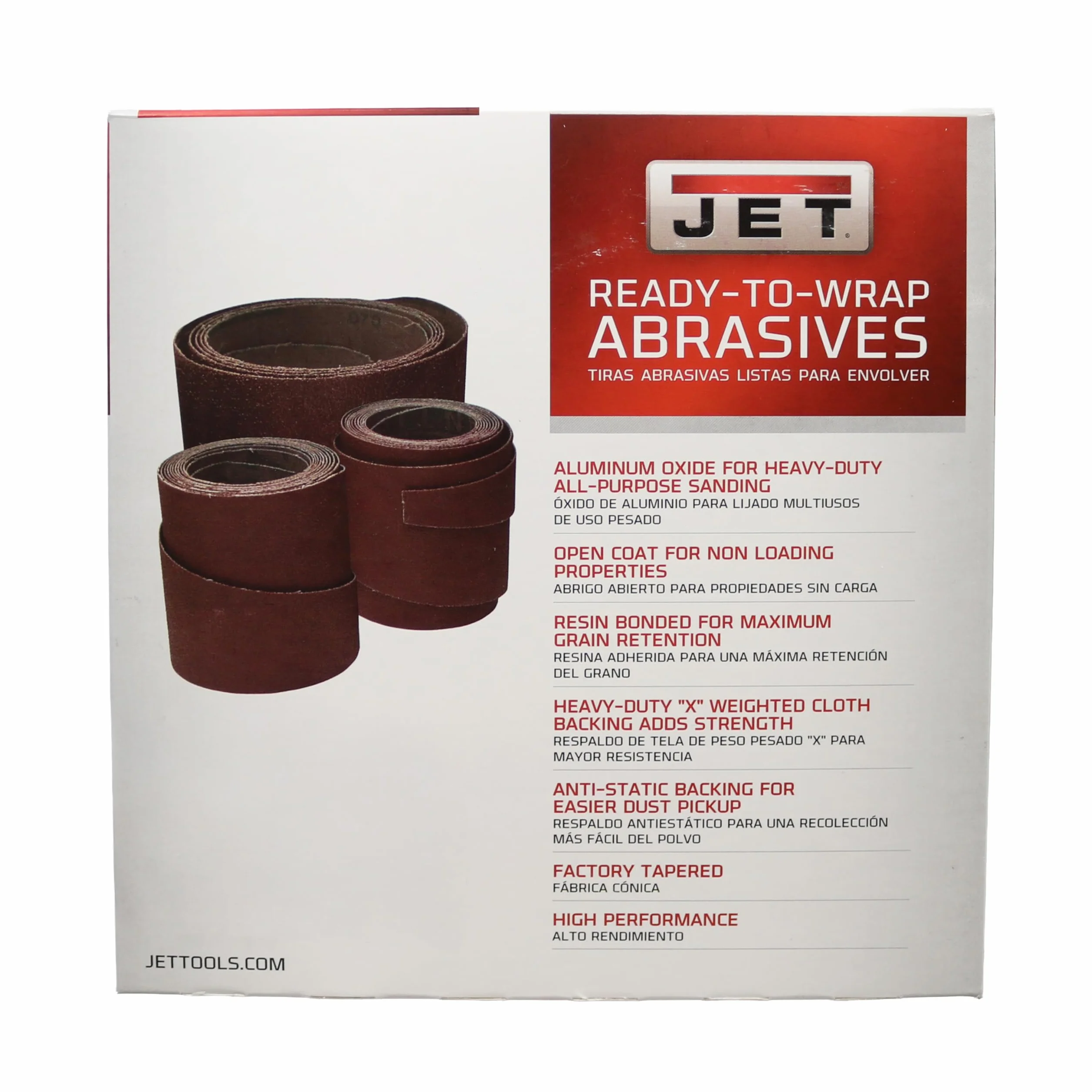 Performax 60 – 2080 Ready to Wrap abrasivo tiras para Performax 22 – 44 lijadora de tambor 80 grano (3 bandas en una caja)