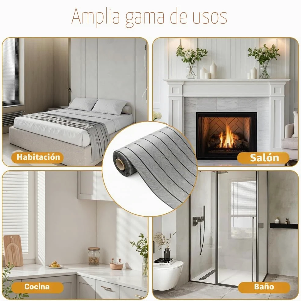 LOMUG Paneles acústicos autoadhesivos de madera 300x40cm, paneles de pared con aspecto de madera, decoración de pared 3D, panel de lamas de protección acústica de chapa de madera, paneles para techos