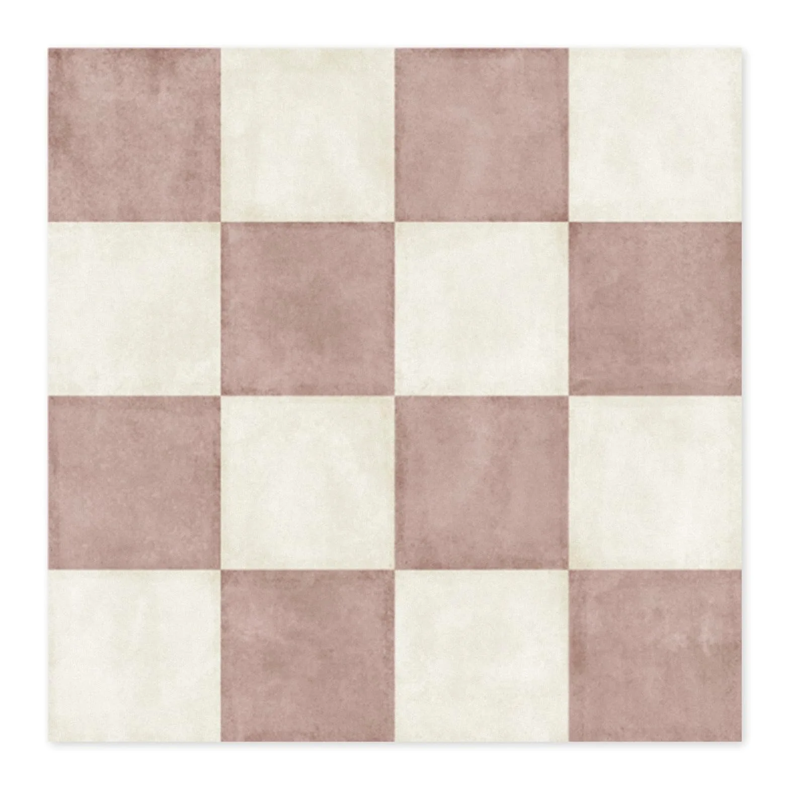 Alwayspon 30 x 30 cm x 10 unidades autoadhesivas para pisos de suelo, pegatinas de vinilo antideslizantes impermeables para decoración de cocina, baño, salón, blanco y rosa a cuadros