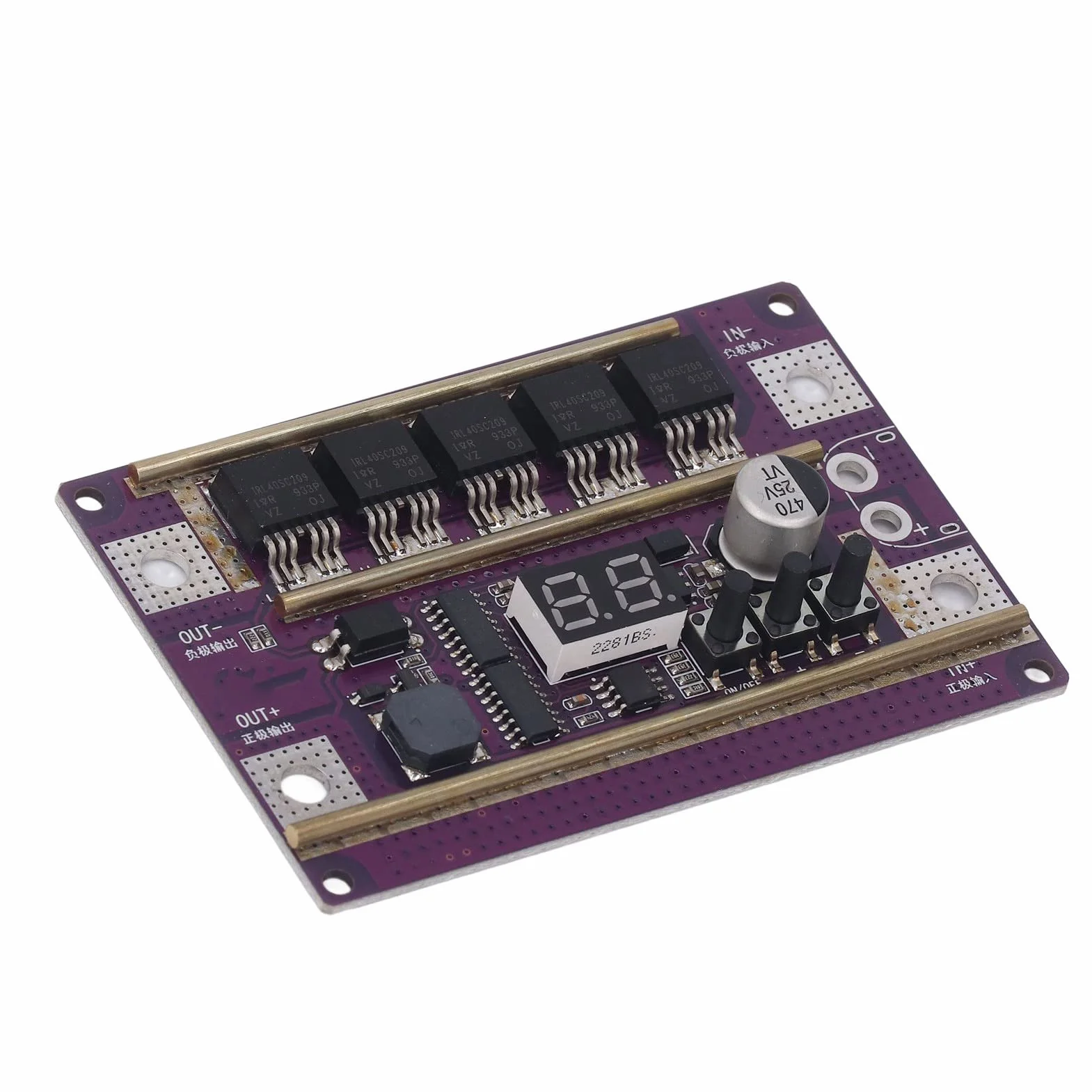 Tablero de Control de Soldador por Puntos, Pantalla Digital, 12V, 99 Engranajes, 2390A, Kit con Bolígrafos de Soldadura, para Baterías